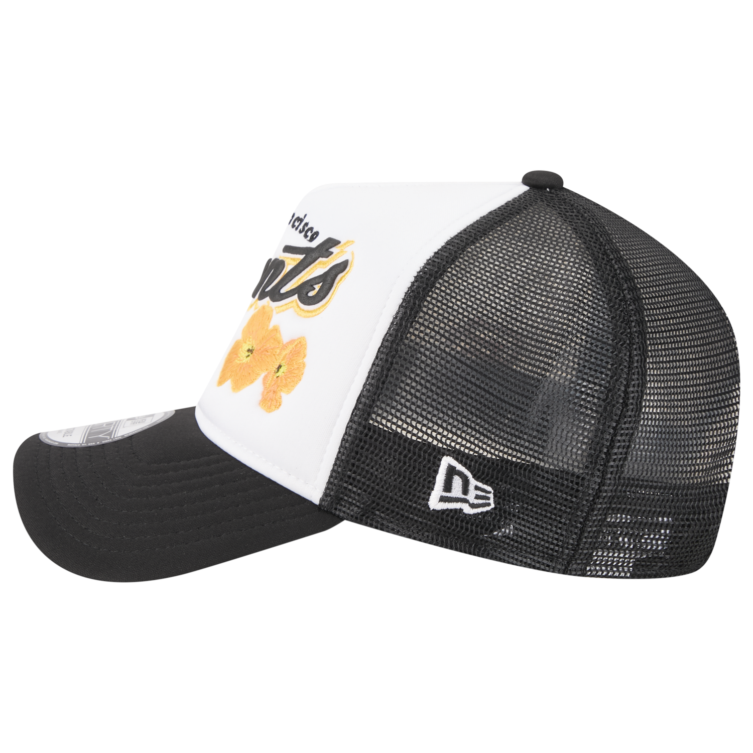 New Era Giants State Flower Cap - Men's - Black/White