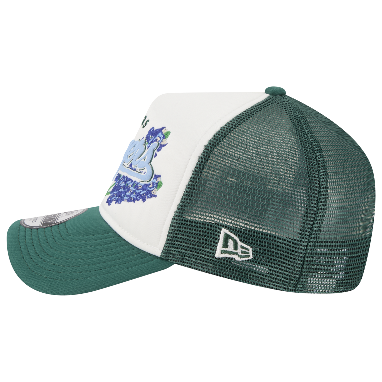 New Era Rangers State Flower Cap - Men's - White/Green