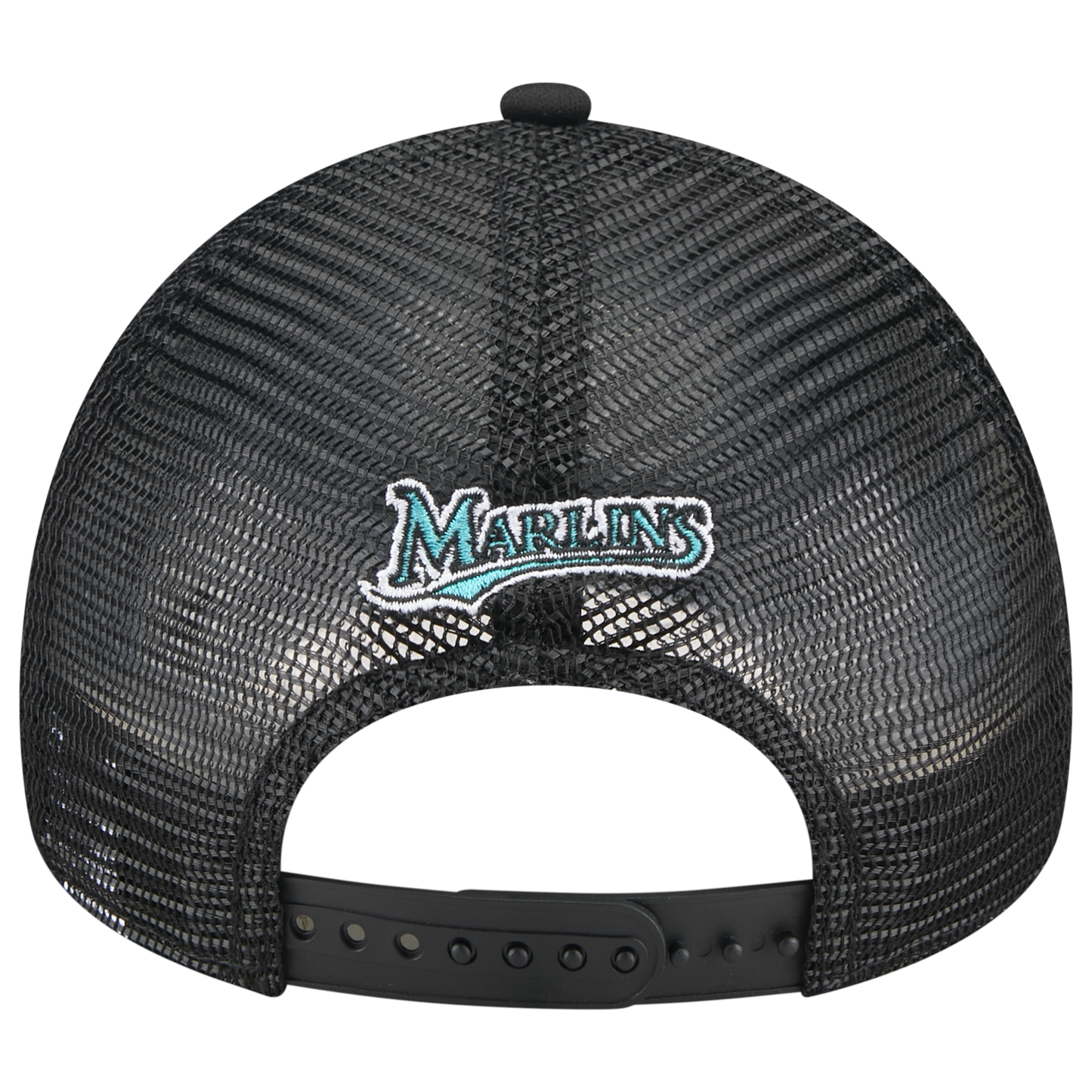 New Era Marlins State Flower Cap - Men's - Teal/White