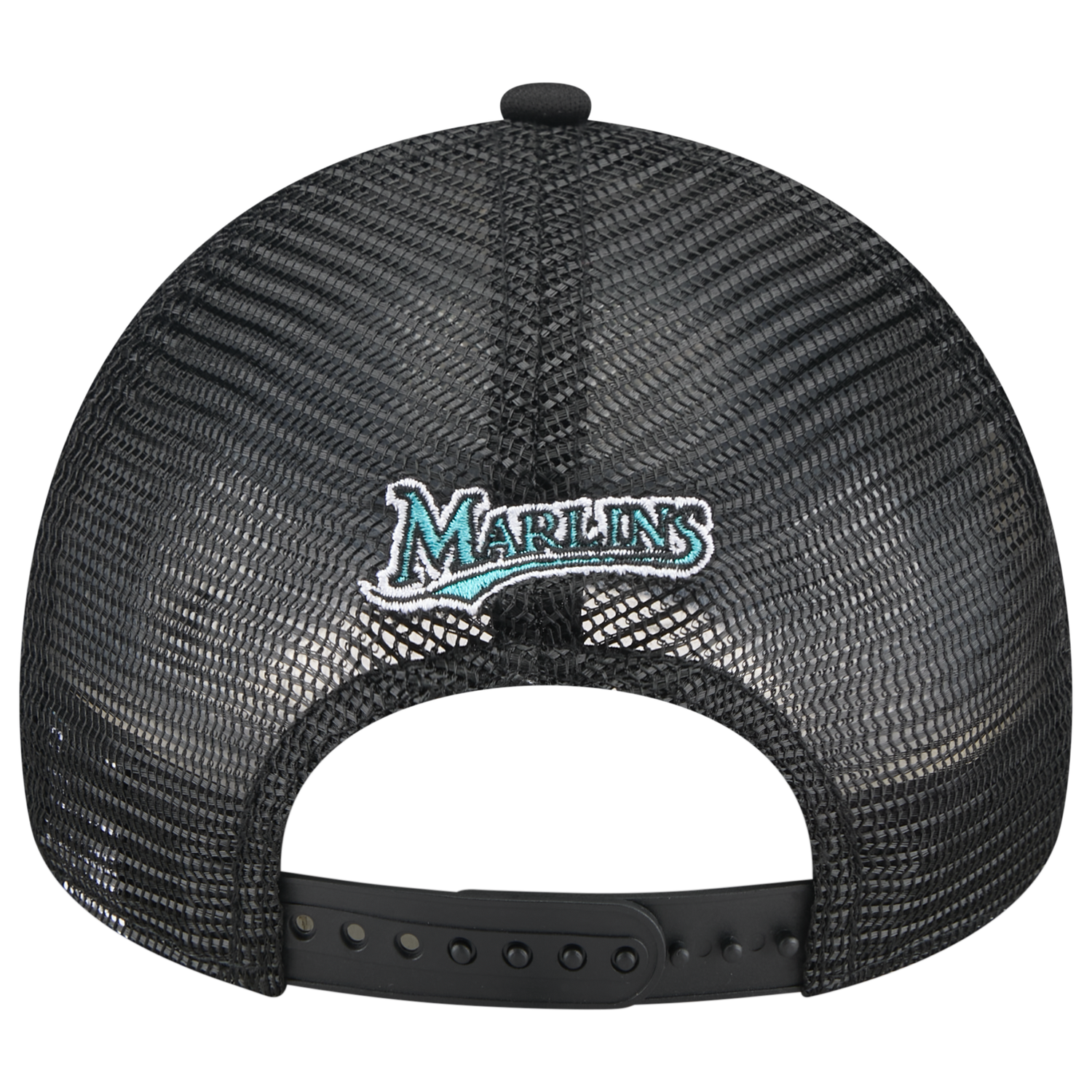 New Era Marlins State Flower Cap - Men's - Teal/White