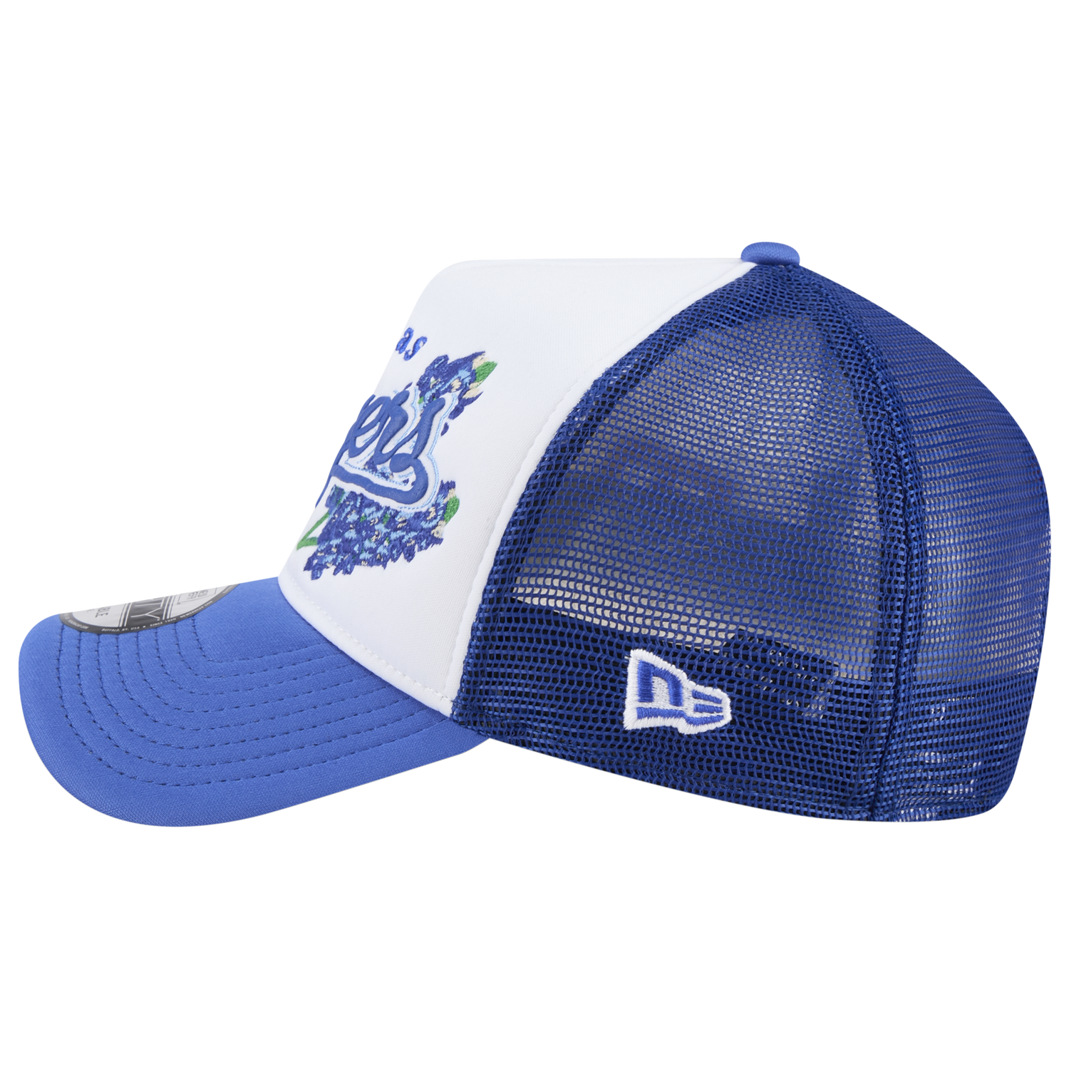 New Era Rangers State Flower Cap - Men's - White/Navy