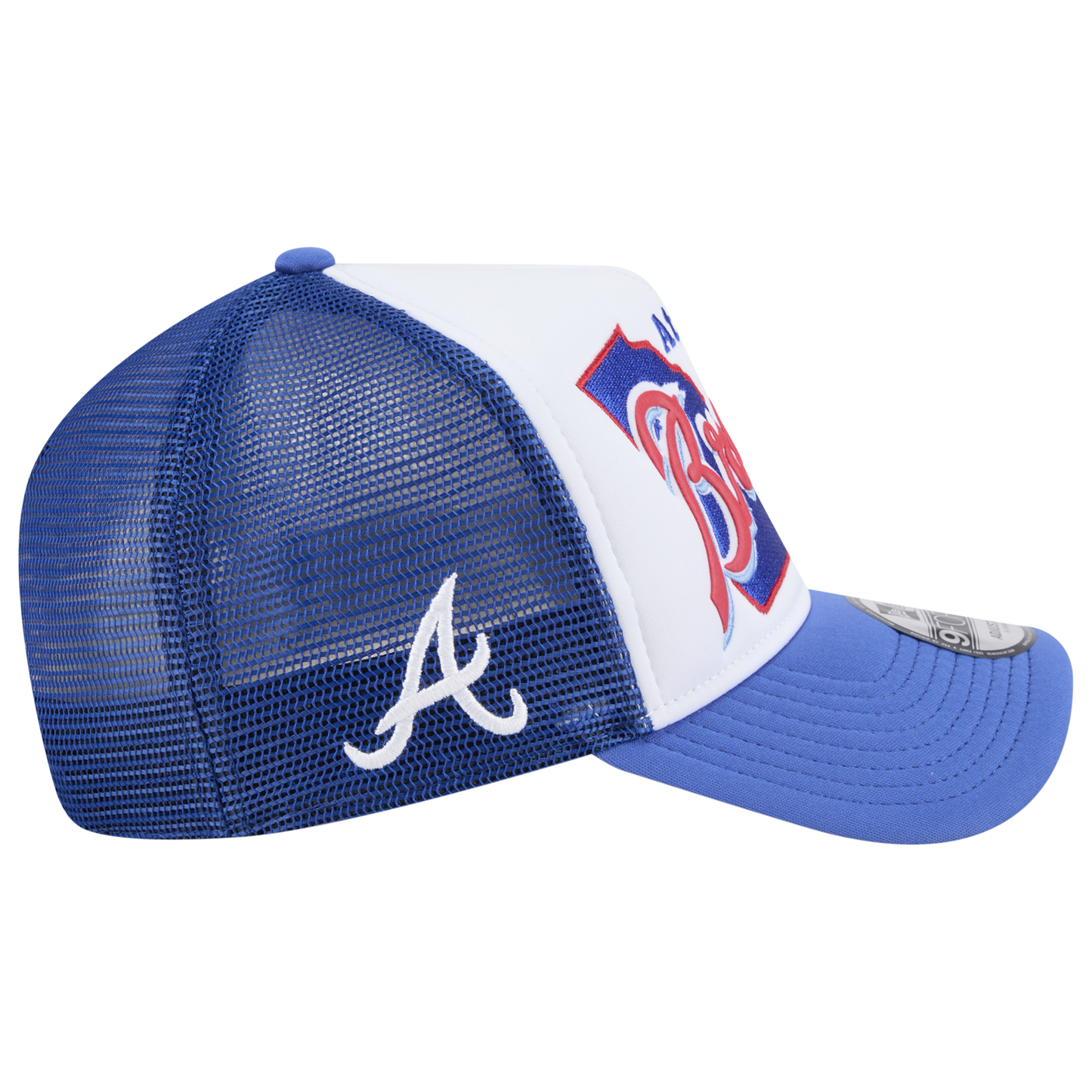 New Era Braves State Flower Cap - Men's - White/Navy