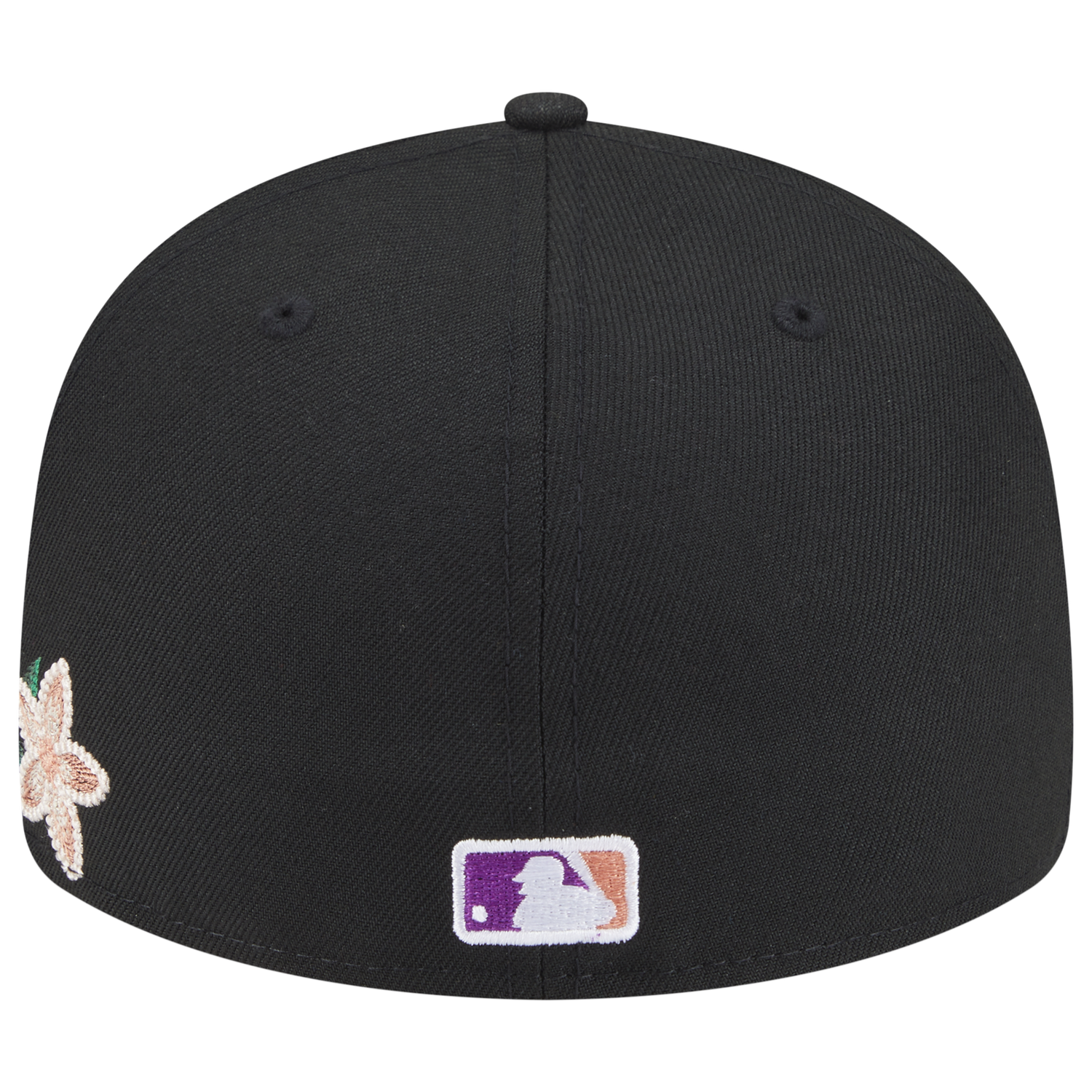 New Era Dodgers Tonal Florals Cap - Men's - Black/Black