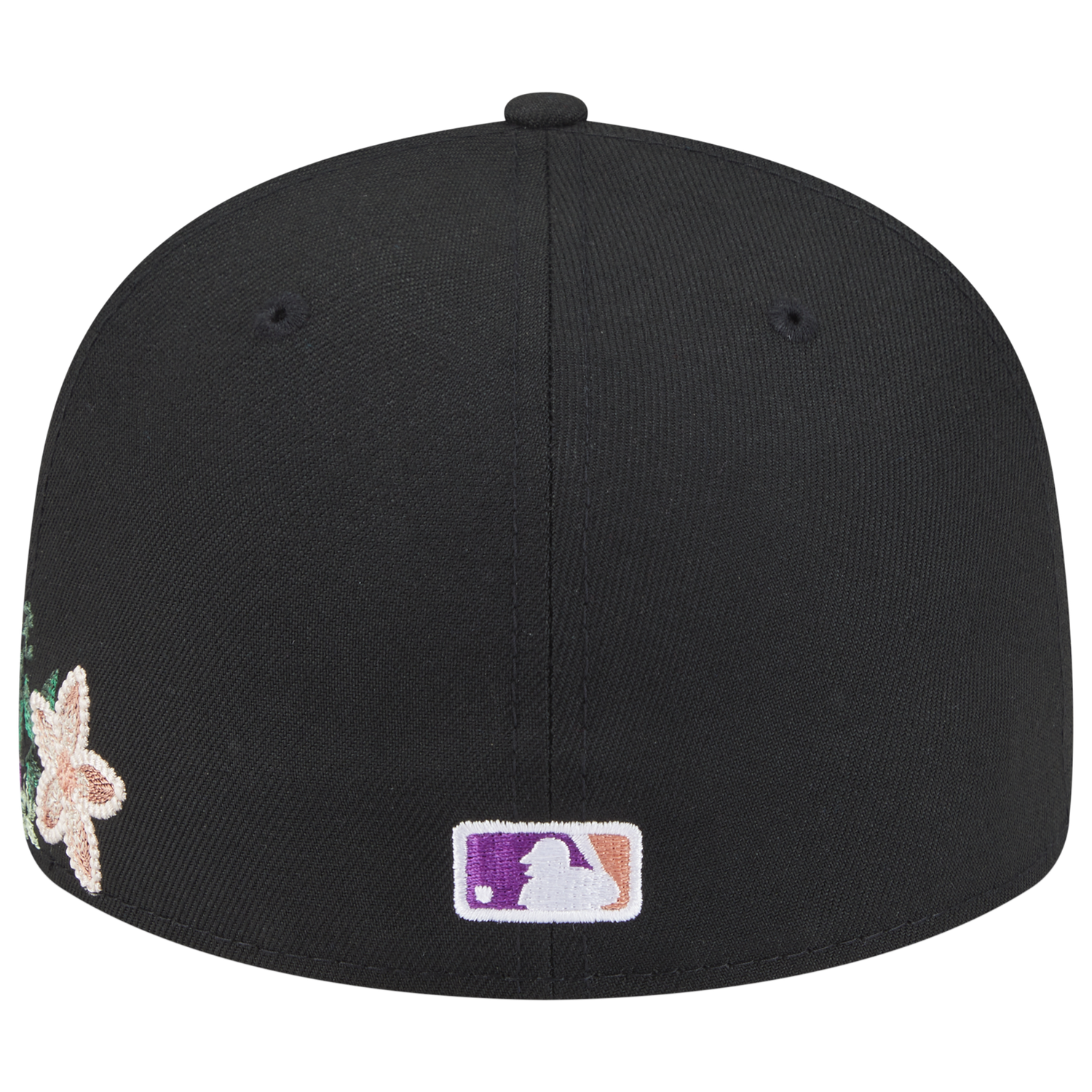 New Era Astros Tonal Florals Cap - Men's - Black/Black