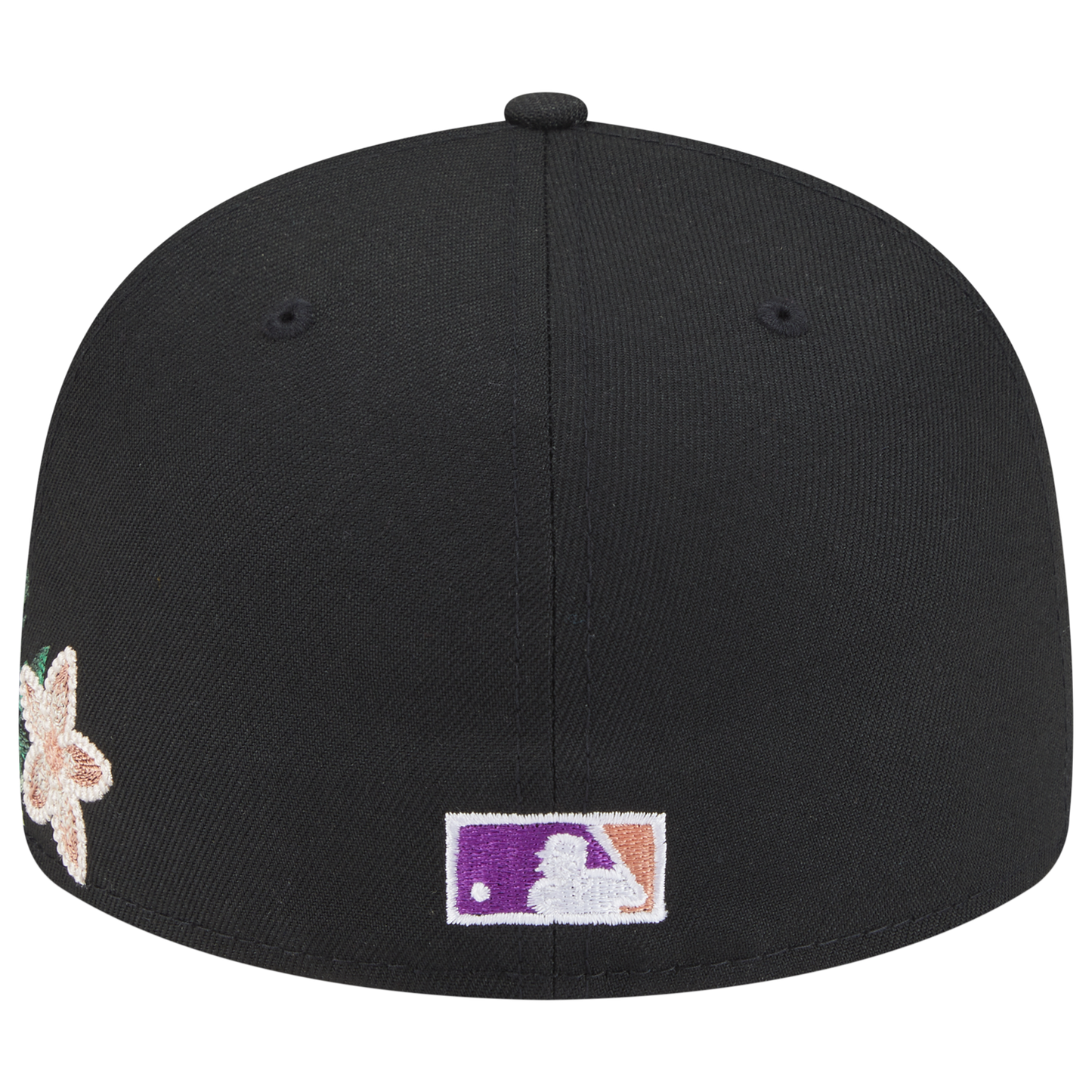 New Era Marlins Tonal Florals Cap - Men's - Black/Black