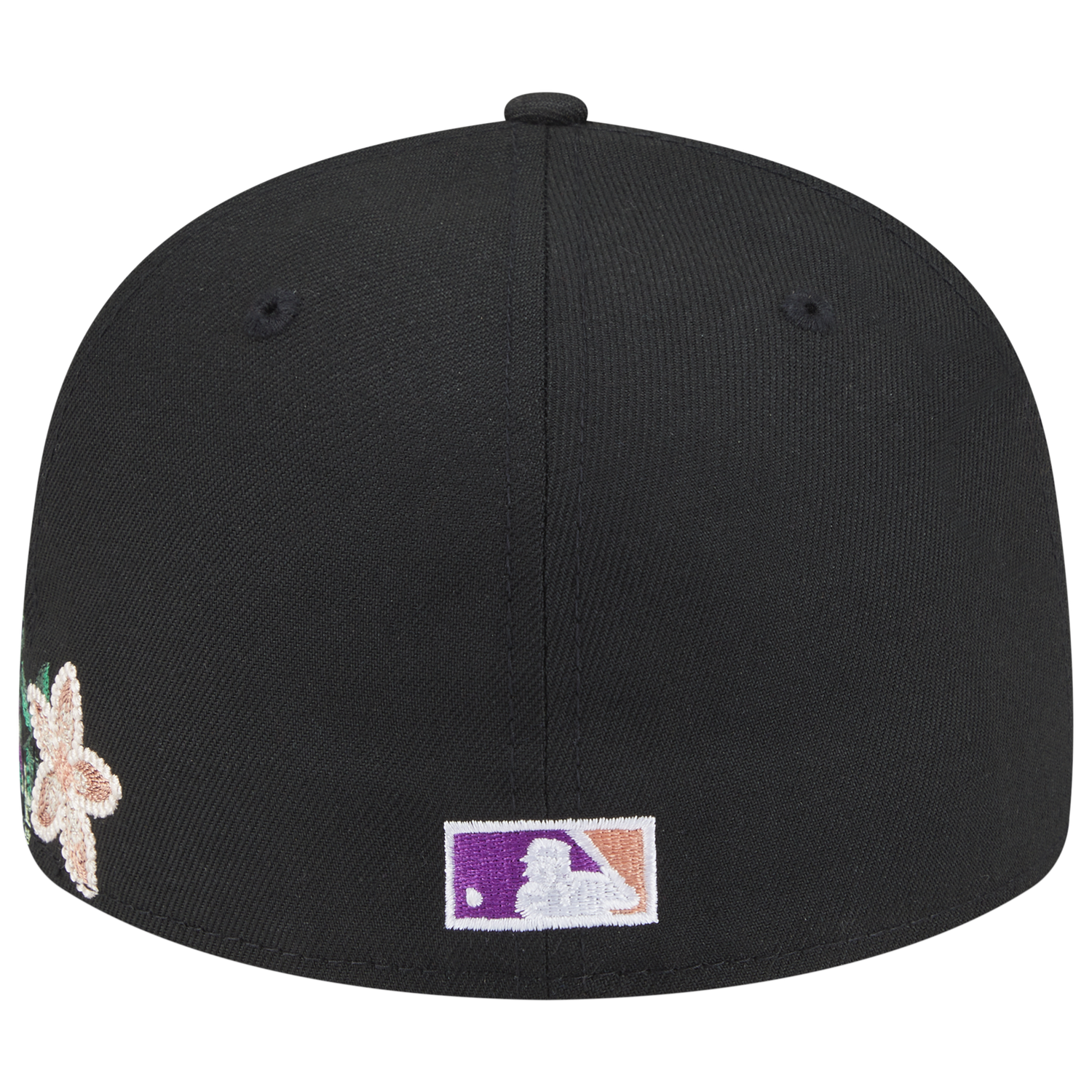 New Era Phillies Tonal Florals Cap - Men's - Black/Black