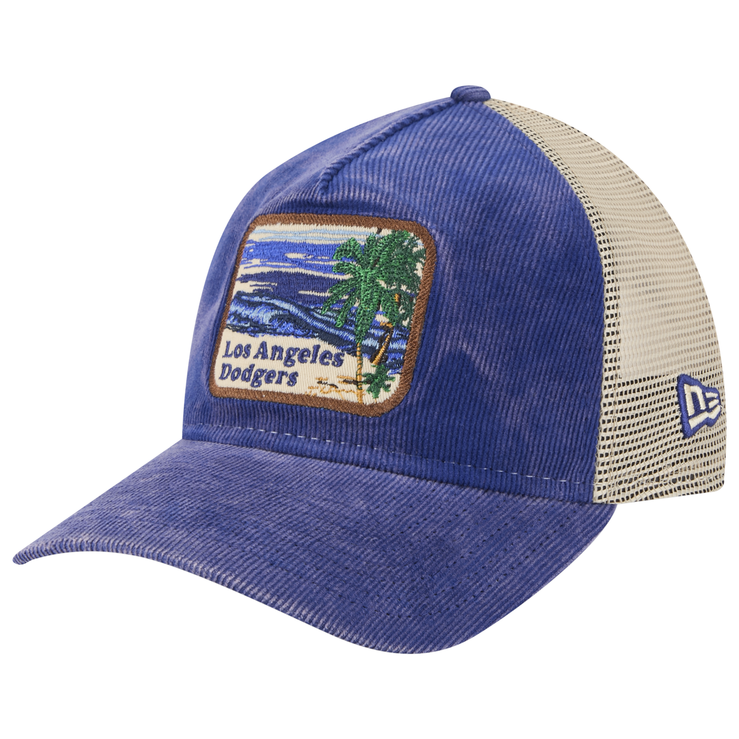 New Era Dodgers Vintage Landscape Cap - Men's - Blue/White