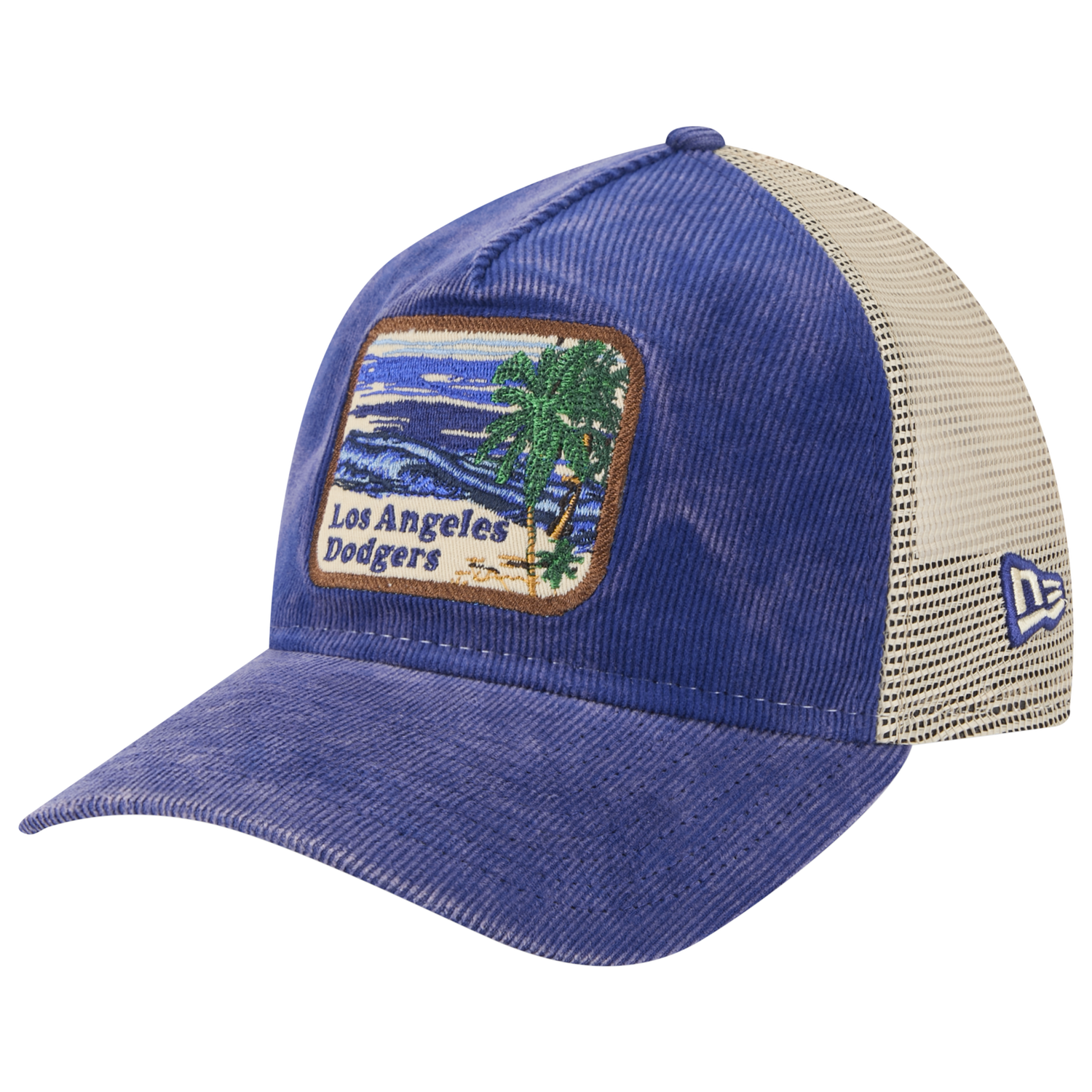 New Era Dodgers Vintage Landscape Cap - Men's - Blue/White