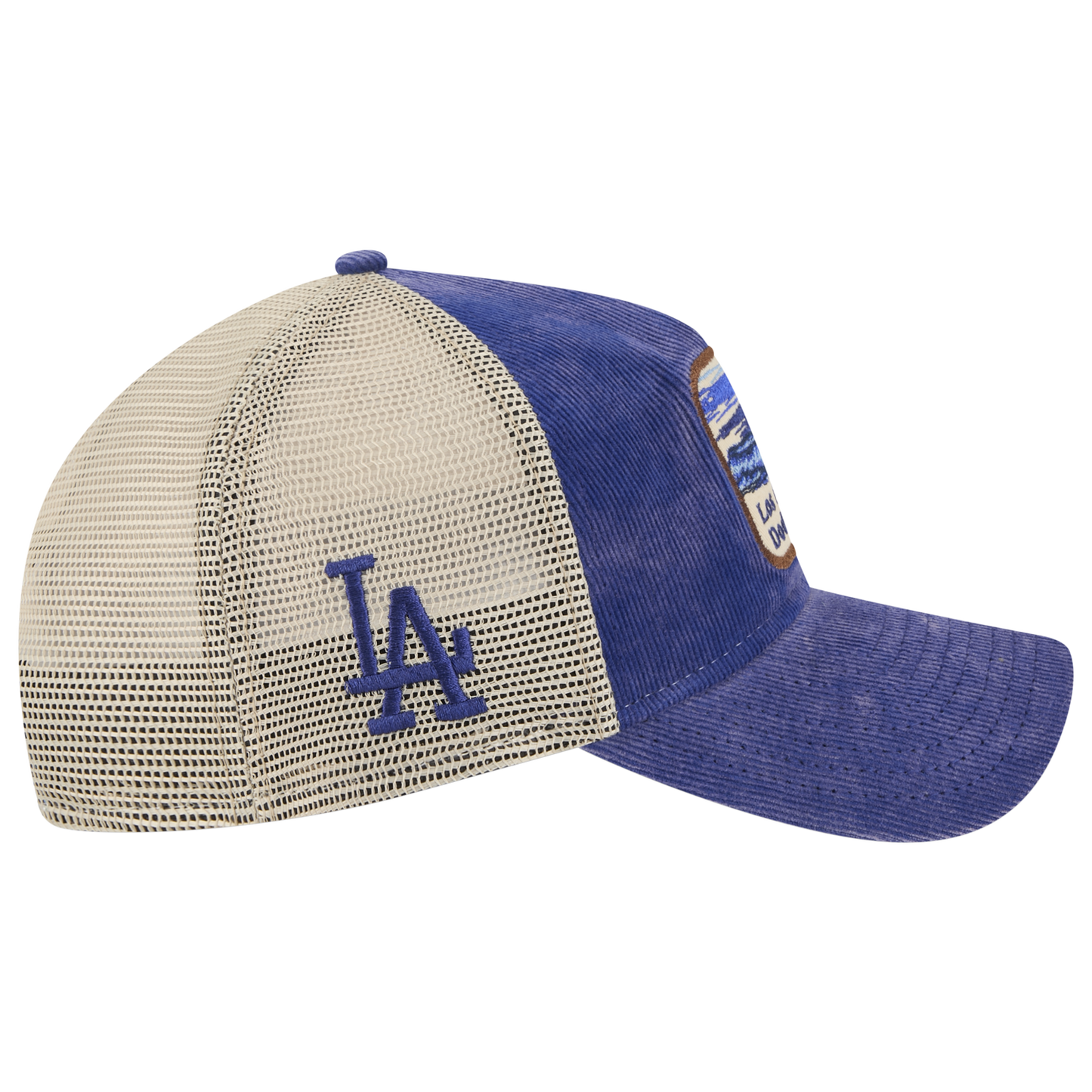 New Era Dodgers Vintage Landscape Cap - Men's - Blue/White