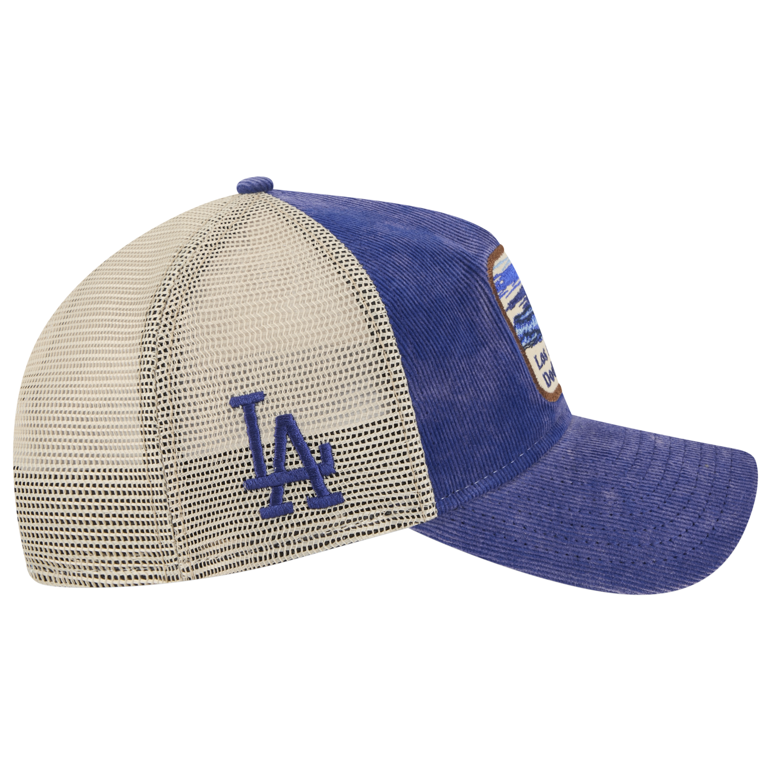 New Era Dodgers Vintage Landscape Cap - Men's - Blue/White