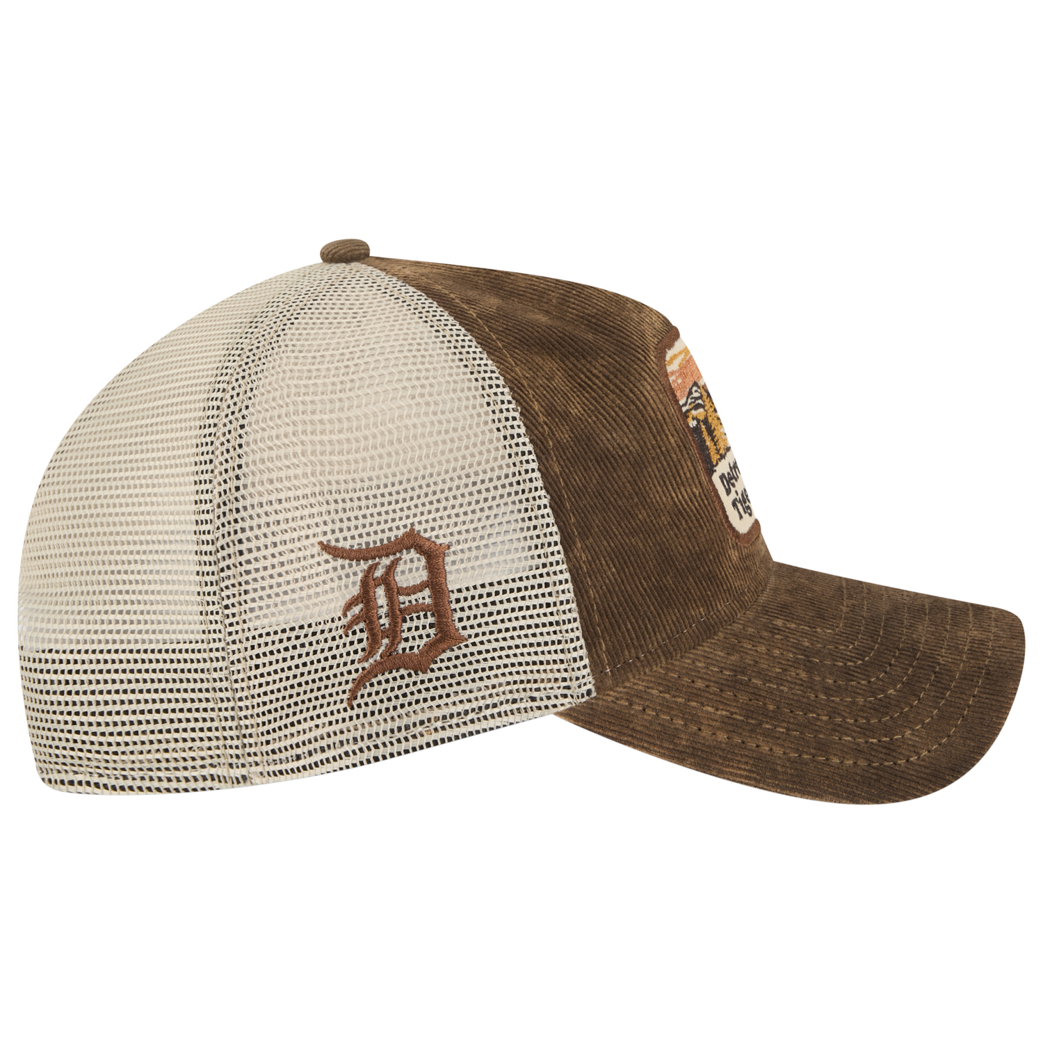 New Era Tigers Vintage Landscape Cap - Men's - Brown/White