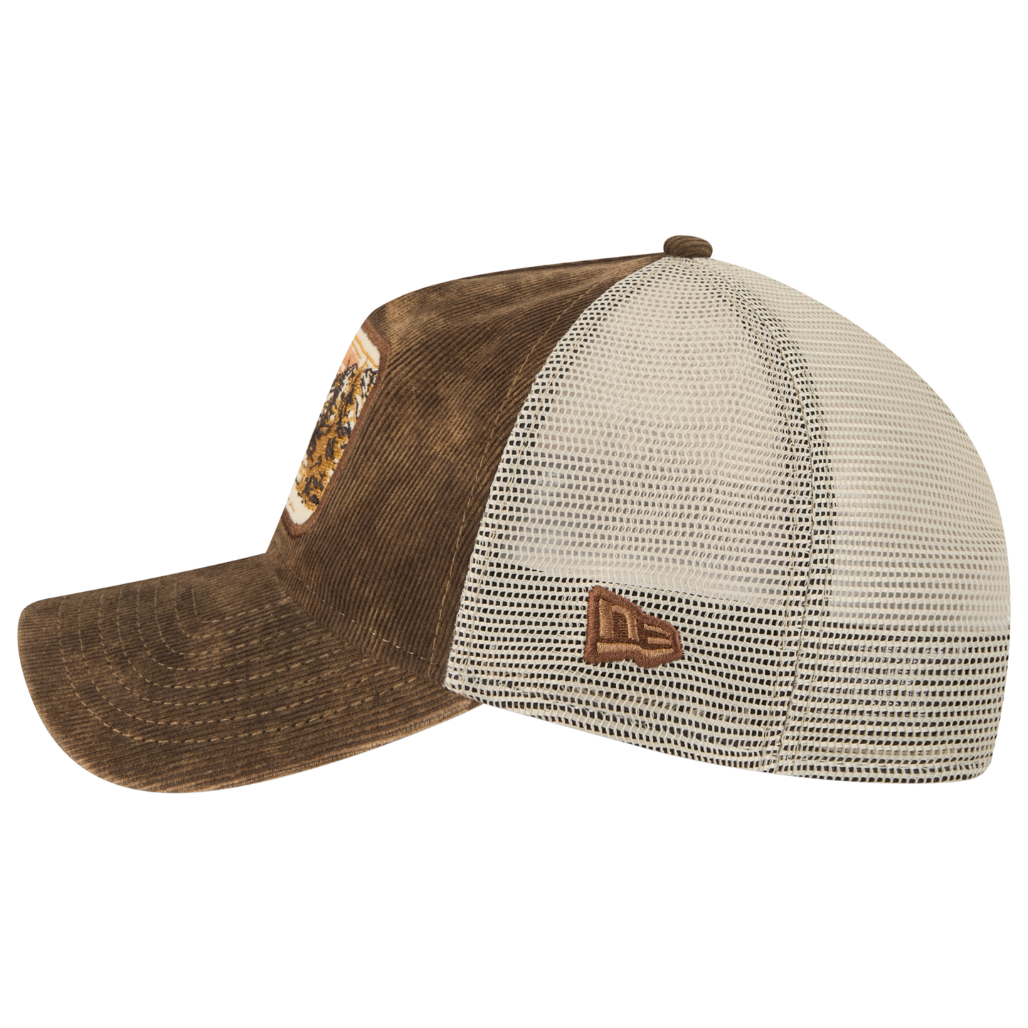 New Era Tigers Vintage Landscape Cap - Men's - Brown/White