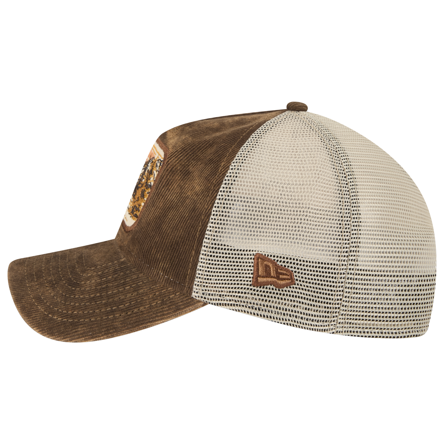 New Era Tigers Vintage Landscape Cap - Men's - Brown/White