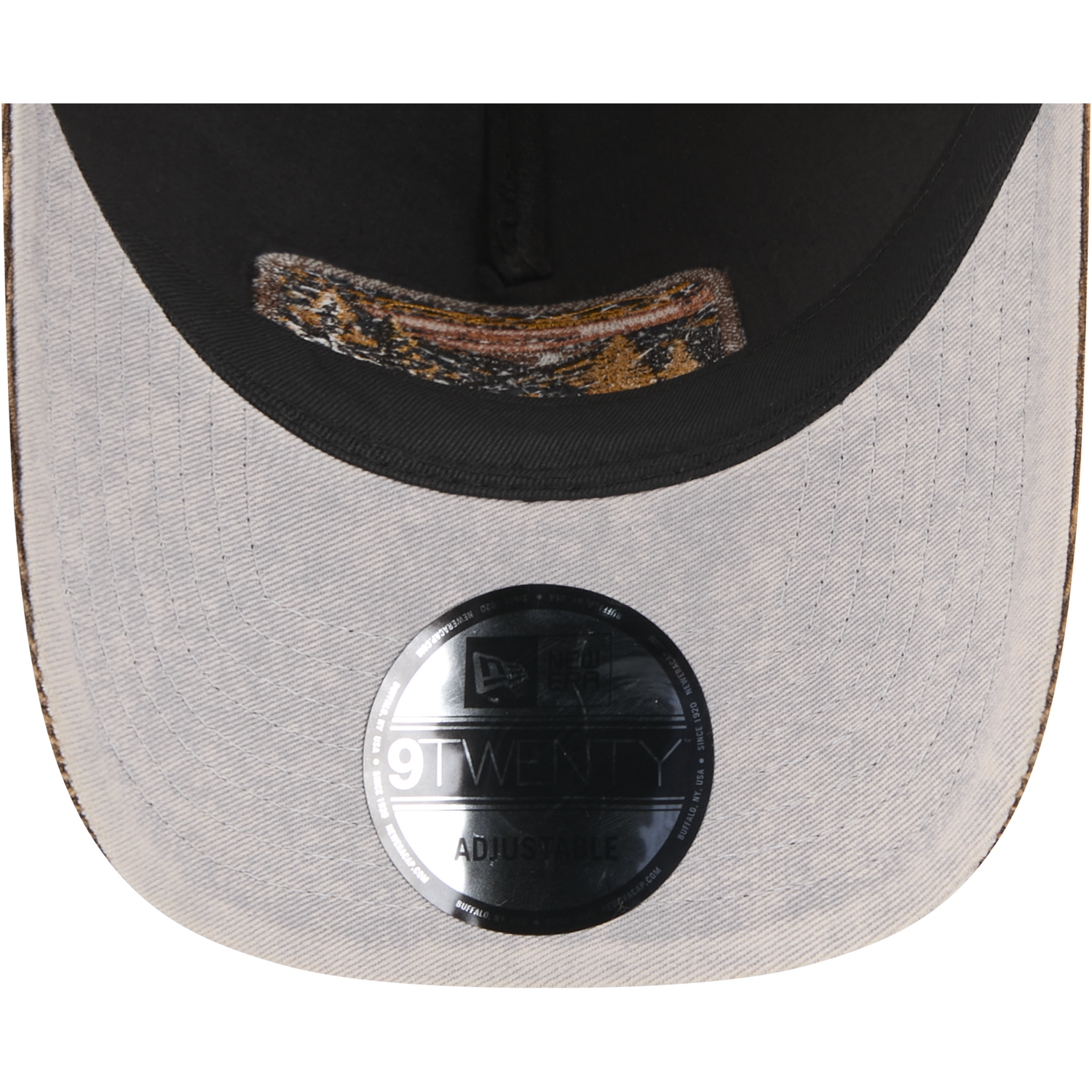 New Era Tigers Vintage Landscape Cap - Men's - Brown/White