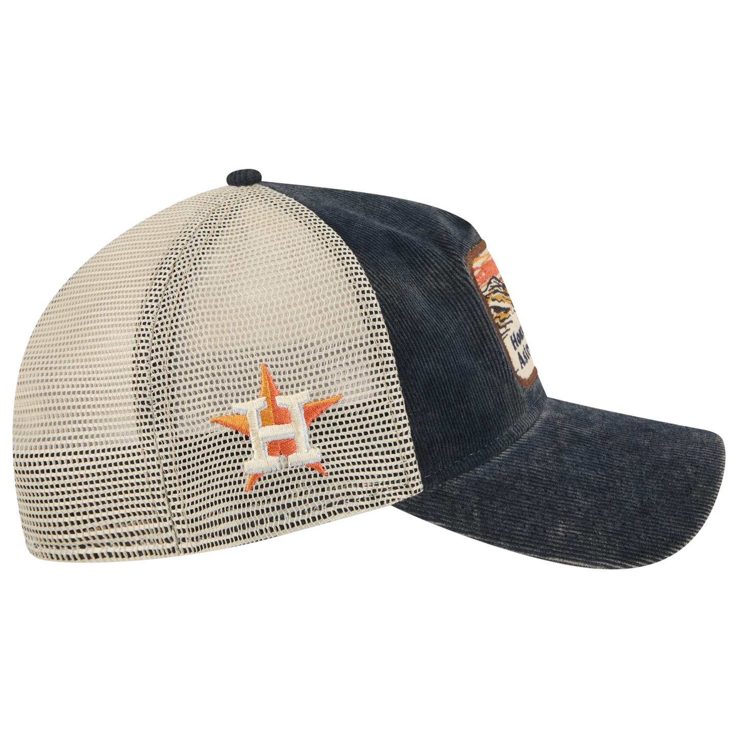 New Era Astros Vintage Landscape Cap - Men's - Navy/White