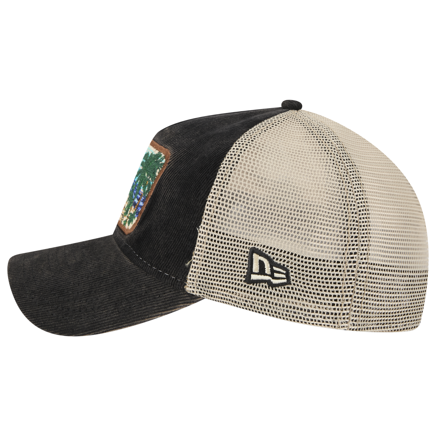 New Era Marlins Vintage Landscape Cap - Men's - White/Teal