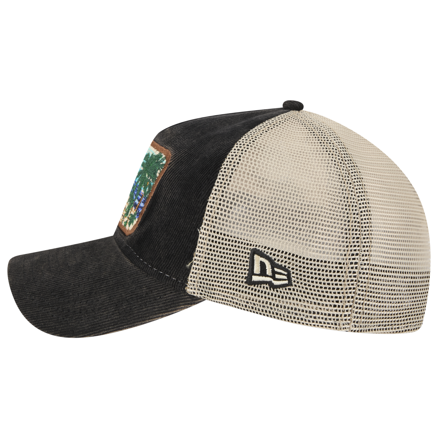 New Era Marlins Vintage Landscape Cap - Men's - White/Teal