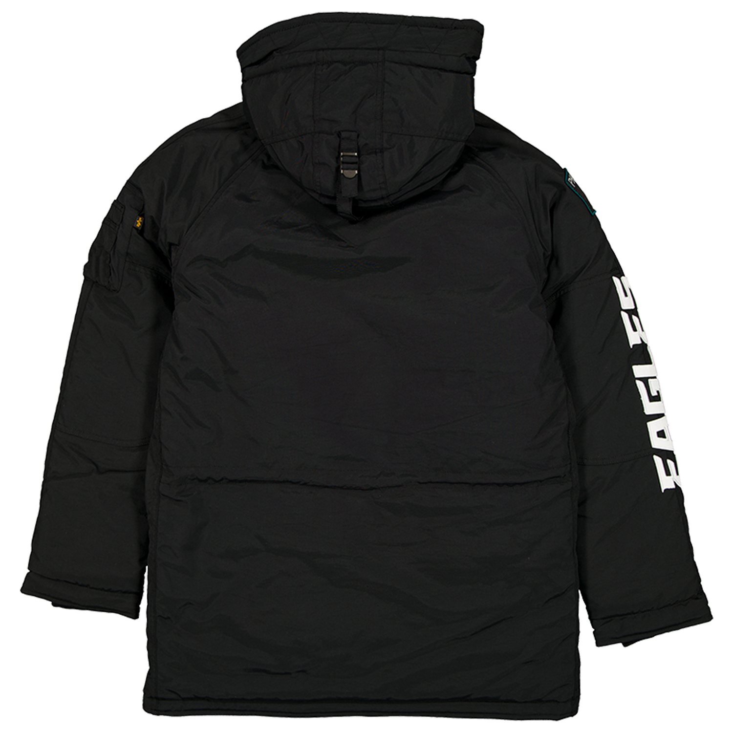 New Era Eagles Alpha Parka - Men's - Black/White