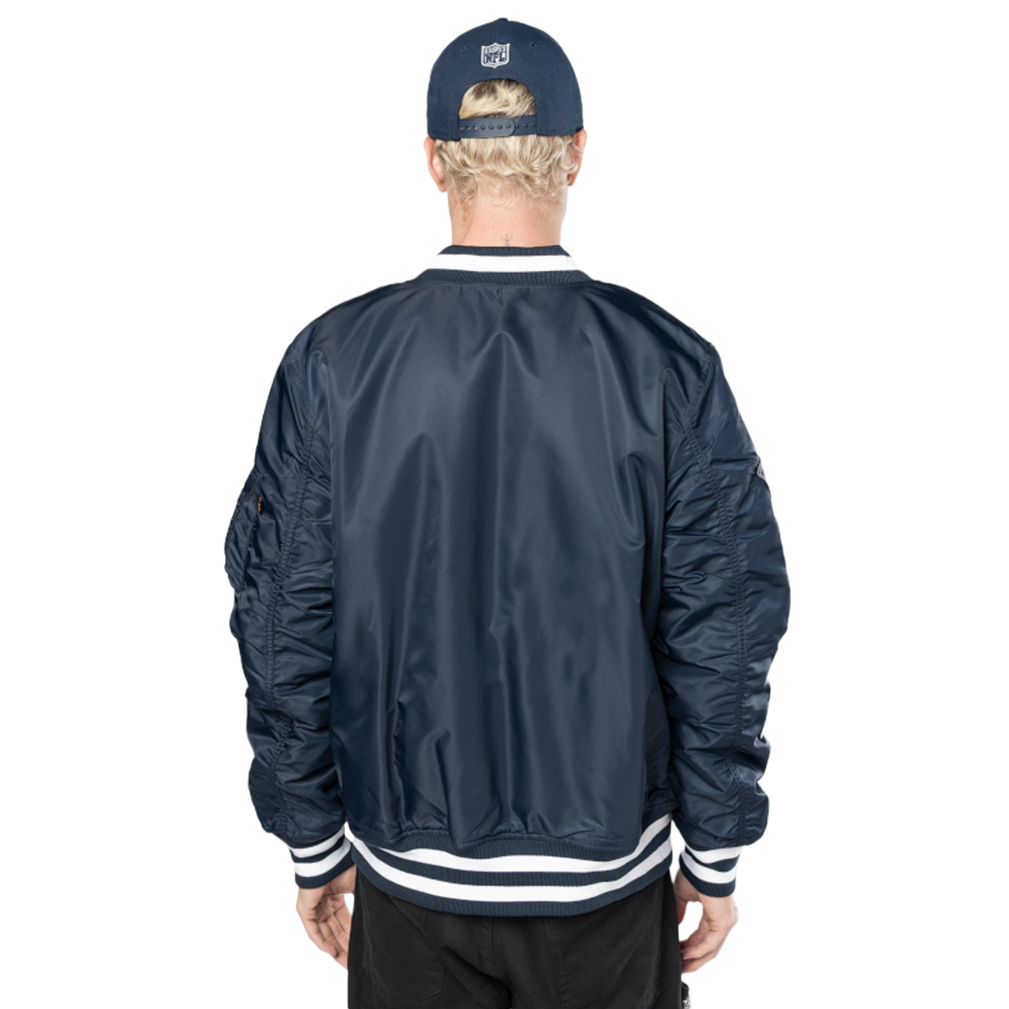 New Era Cowboys Alpha Jacket - Men's - Navy/White