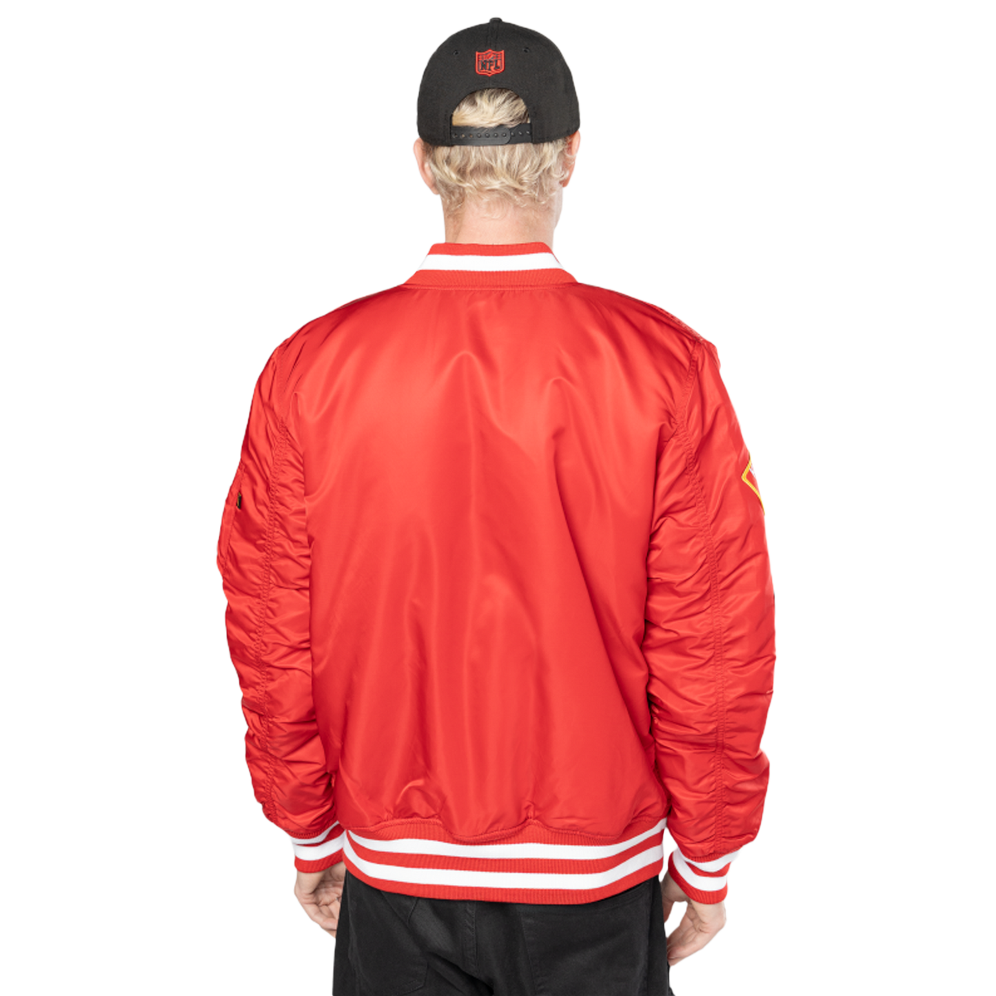 New Era Chiefs Alpha Jacket - Men's - Scarlet/White