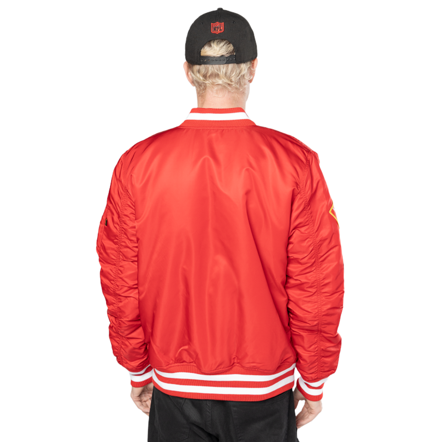 New Era Chiefs Alpha Jacket - Men's - Scarlet/White