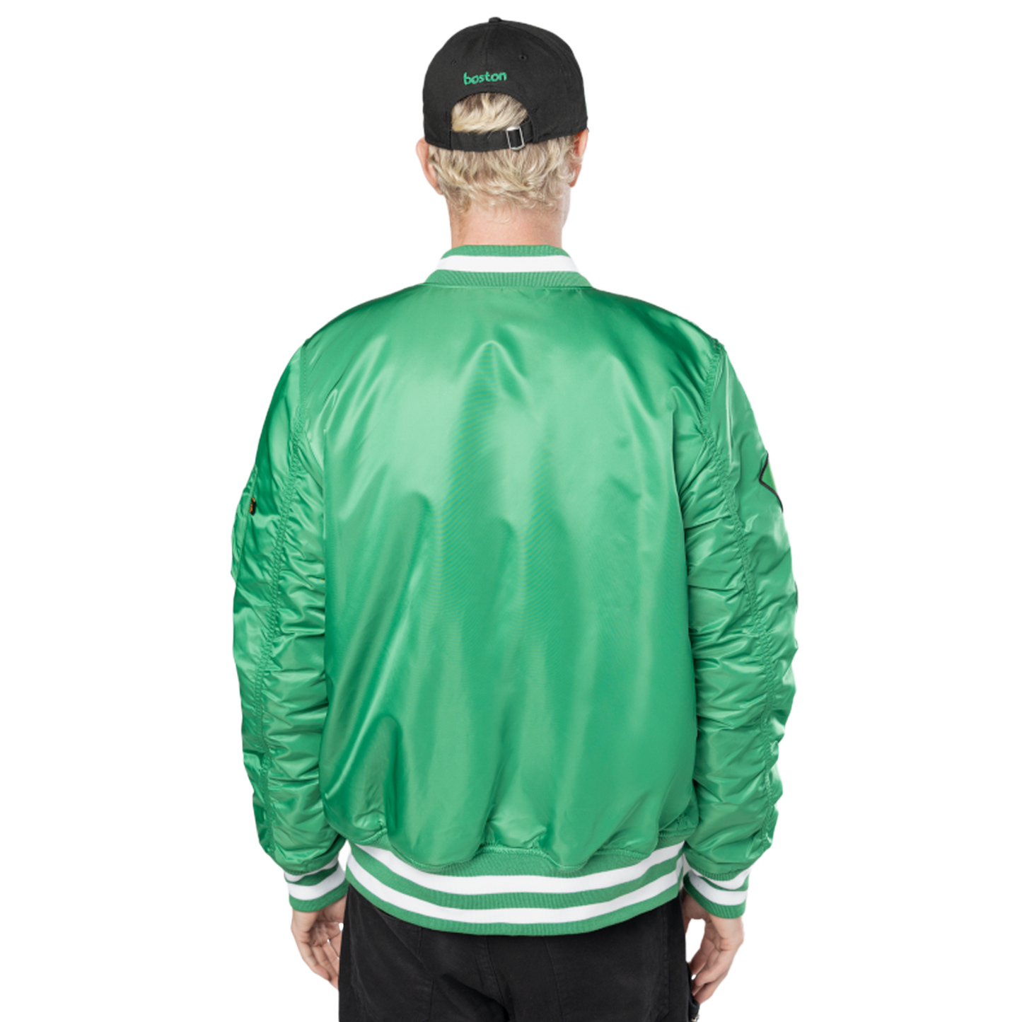 New Era Celtics Alpha Jacket - Men's - Kelly Green/White