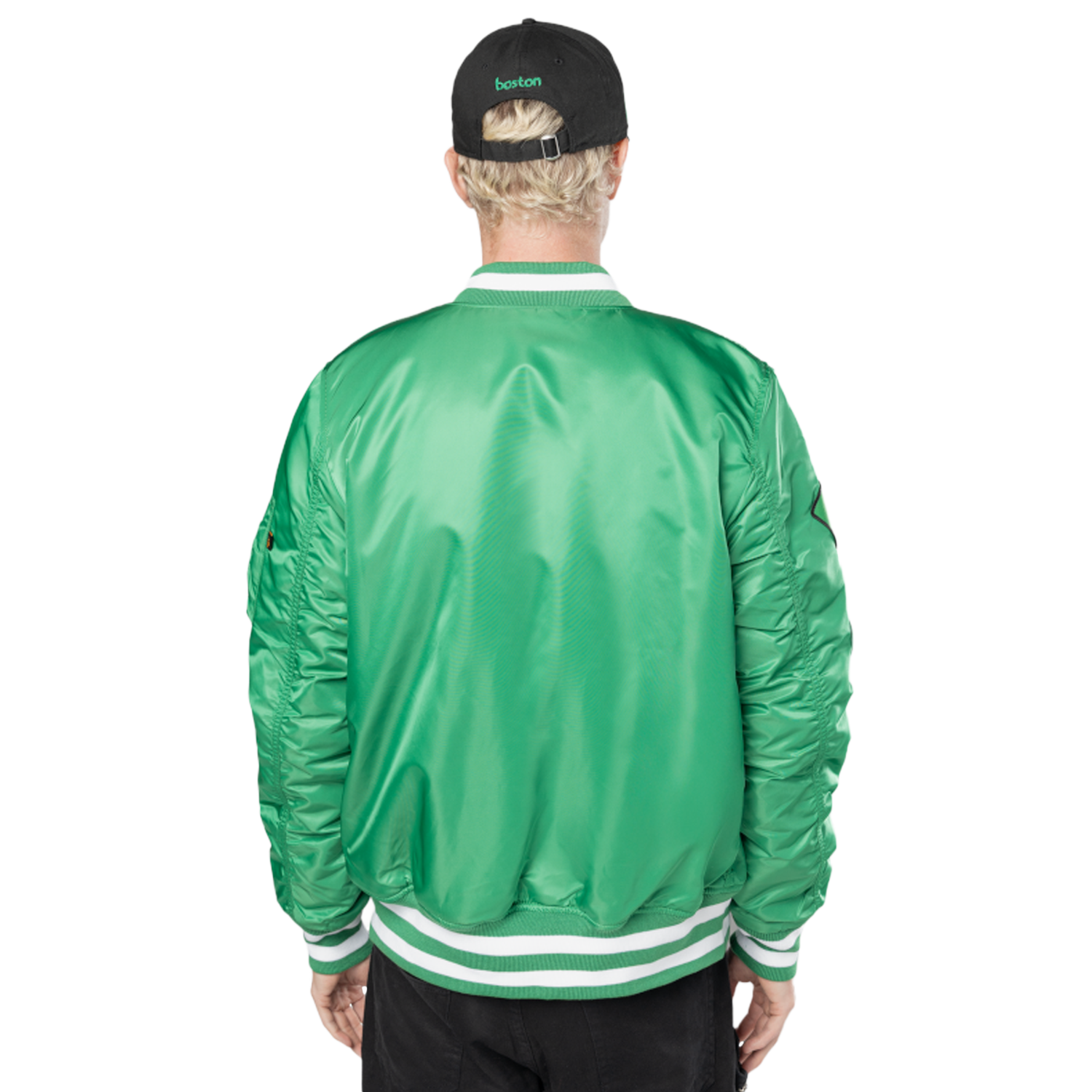 New Era Celtics Alpha Jacket - Men's - Kelly Green/White