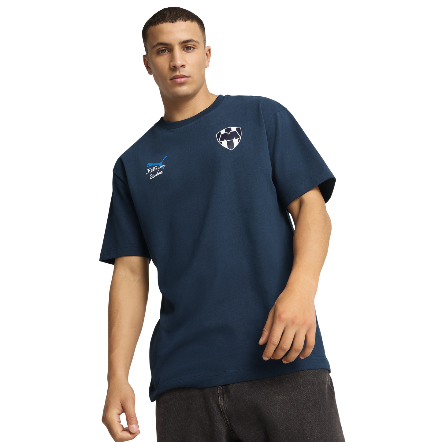 PUMA Kidsuper Mty Graphic Tee - Men's - Deep Navy/Puma White