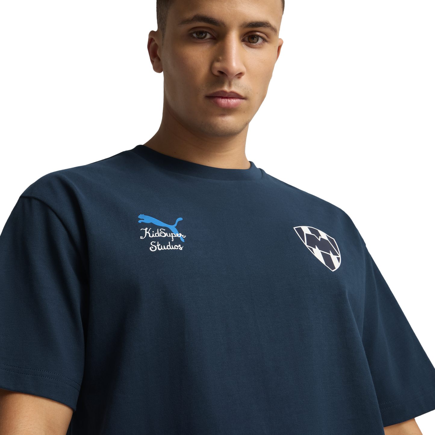 PUMA Kidsuper Mty Graphic Tee - Men's - Deep Navy/Puma White