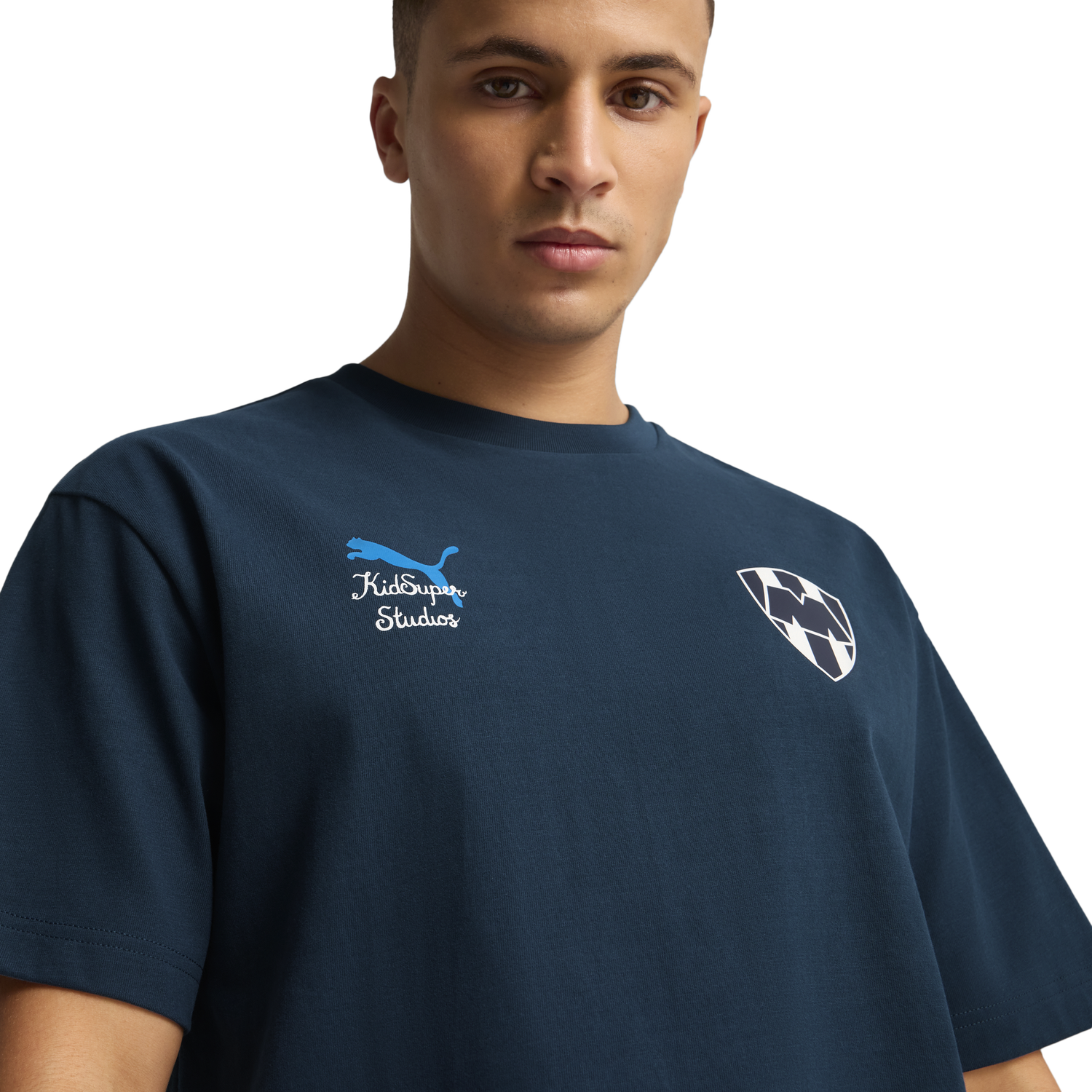PUMA Kidsuper Mty Graphic Tee - Men's - Deep Navy/Puma White