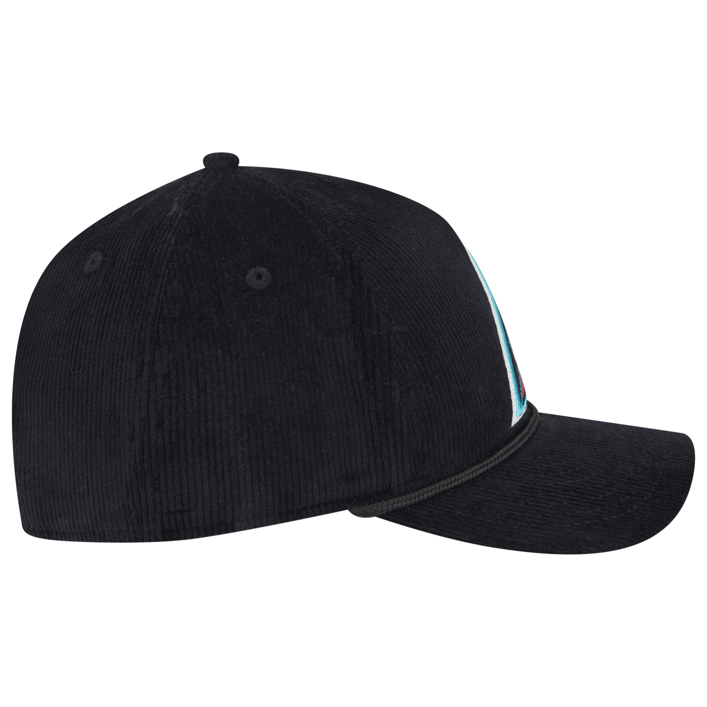 New Era Diamondbacks 9FORTY MC A-Frame Cord Cap - Men's - Black/Black