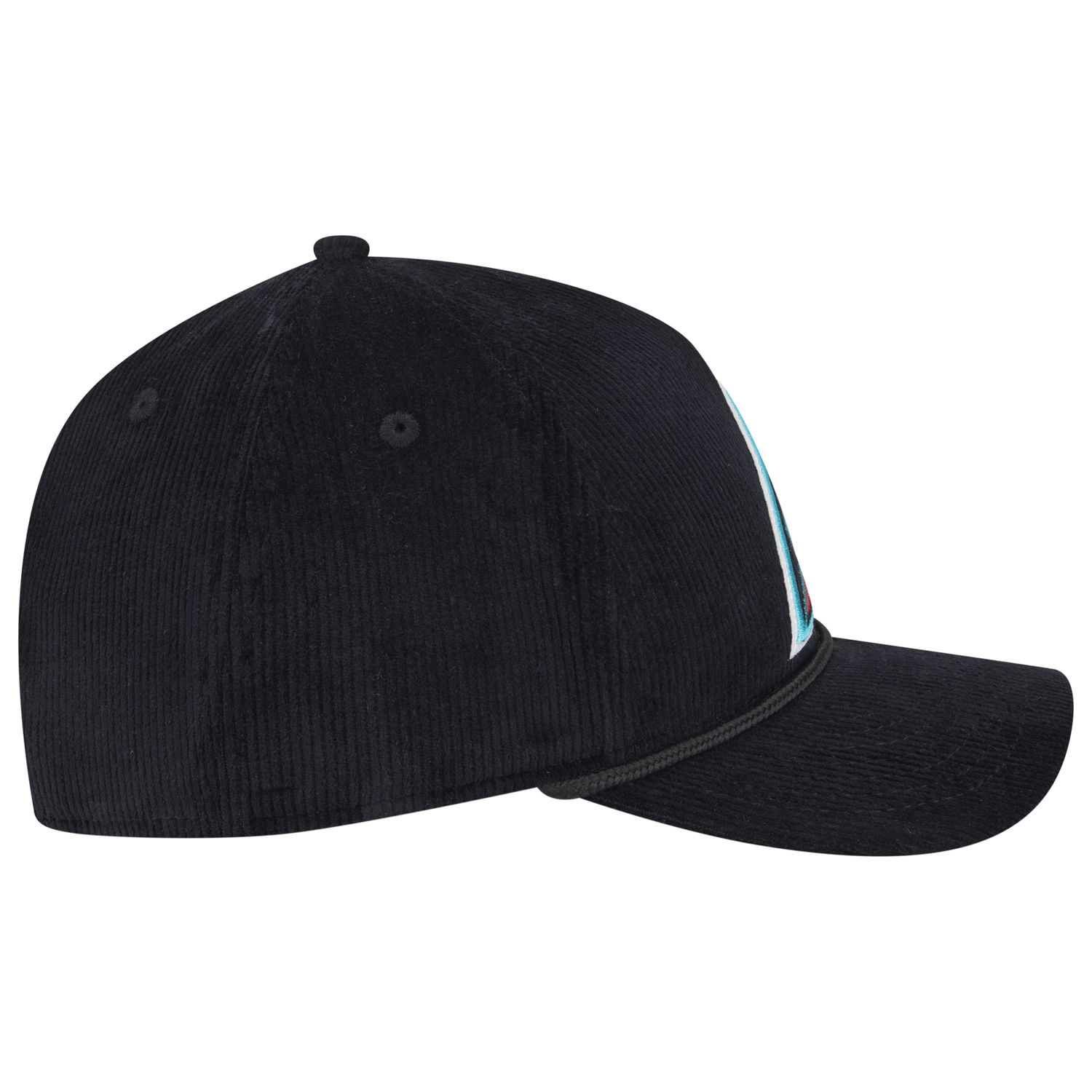 New Era Diamondbacks 9FORTY MC A-Frame Cord Cap - Men's - Black/Black