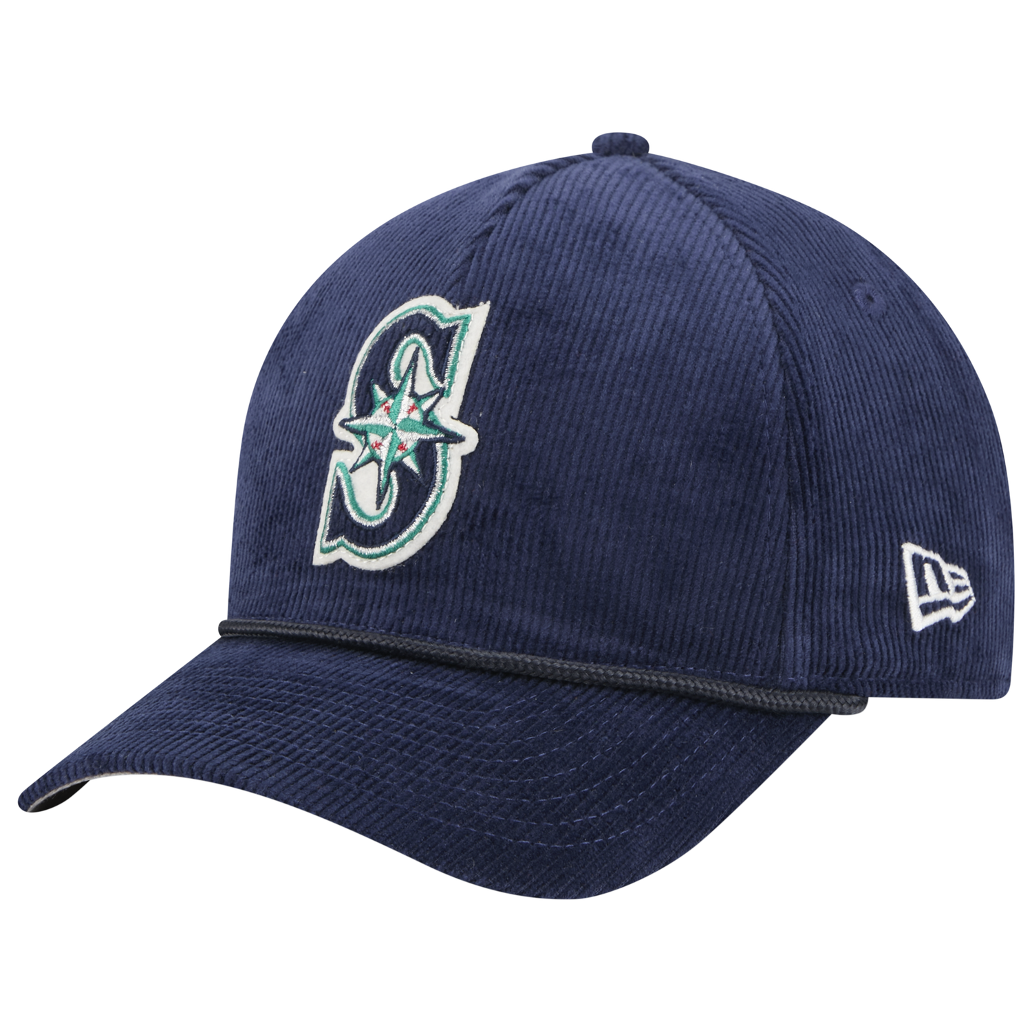 New Era Mariners 9FORTY MC A-Frame Cord Cap - Men's - Navy/Navy