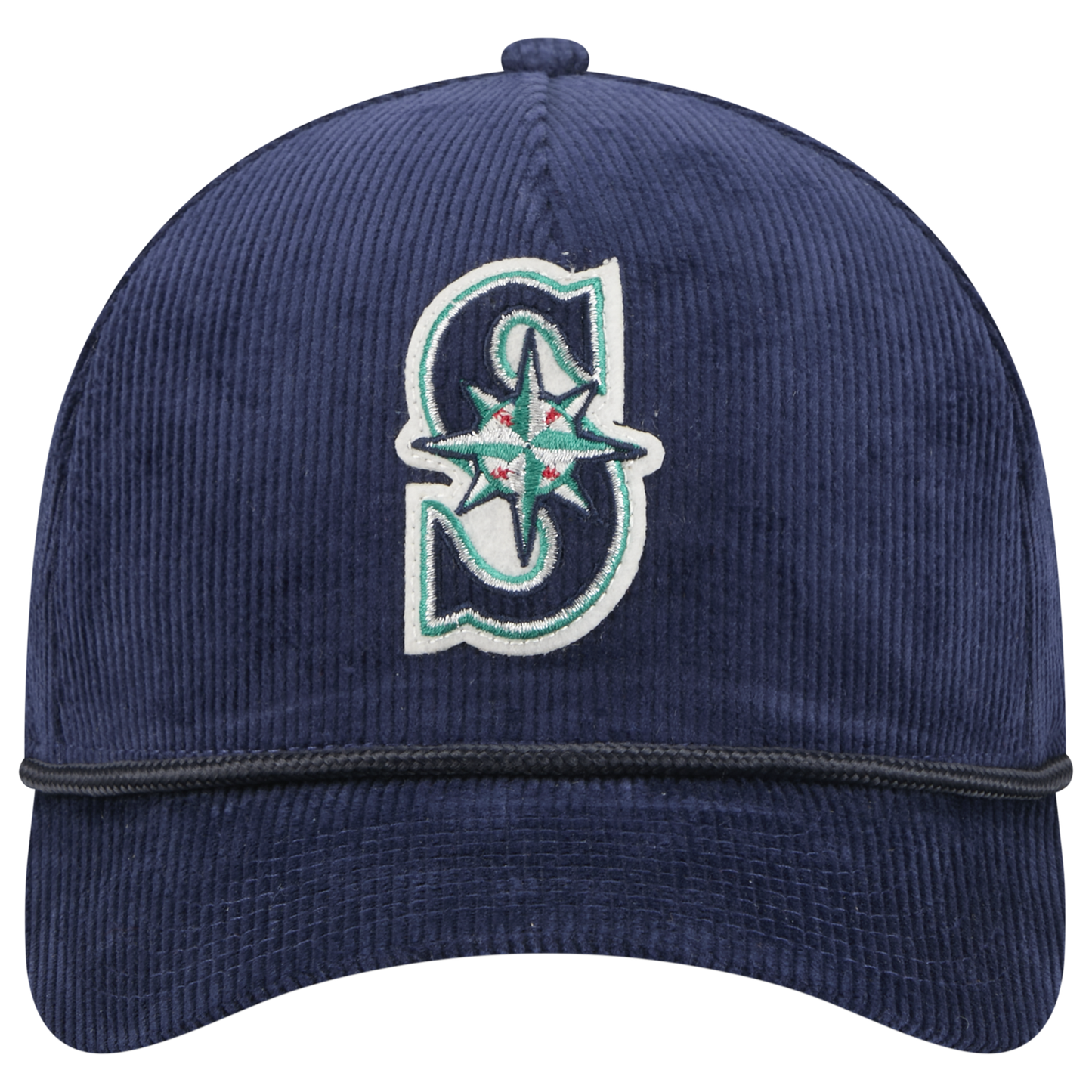 New Era Mariners 9FORTY MC A-Frame Cord Cap - Men's - Navy/Navy