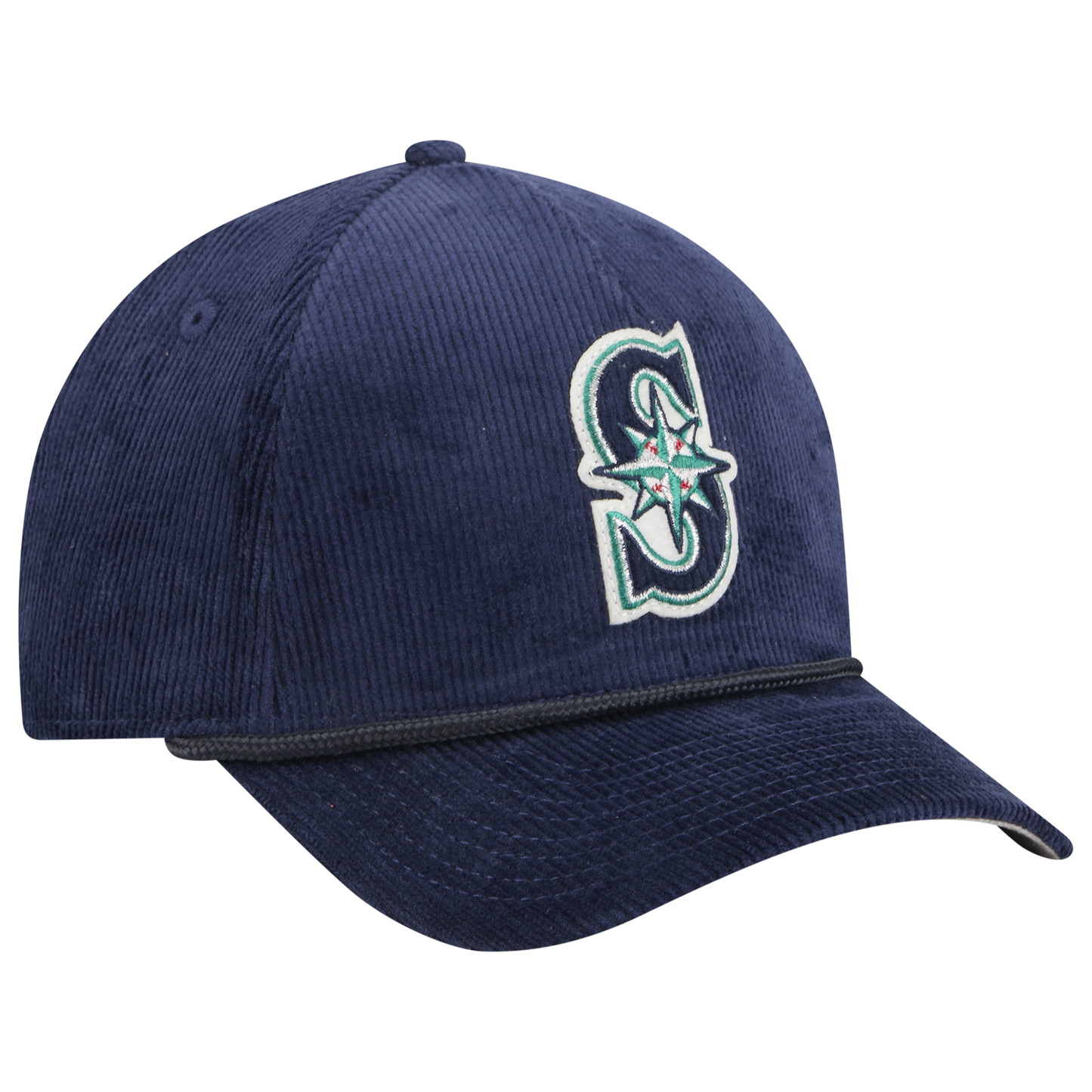 New Era Mariners 9FORTY MC A-Frame Cord Cap - Men's - Navy/Navy