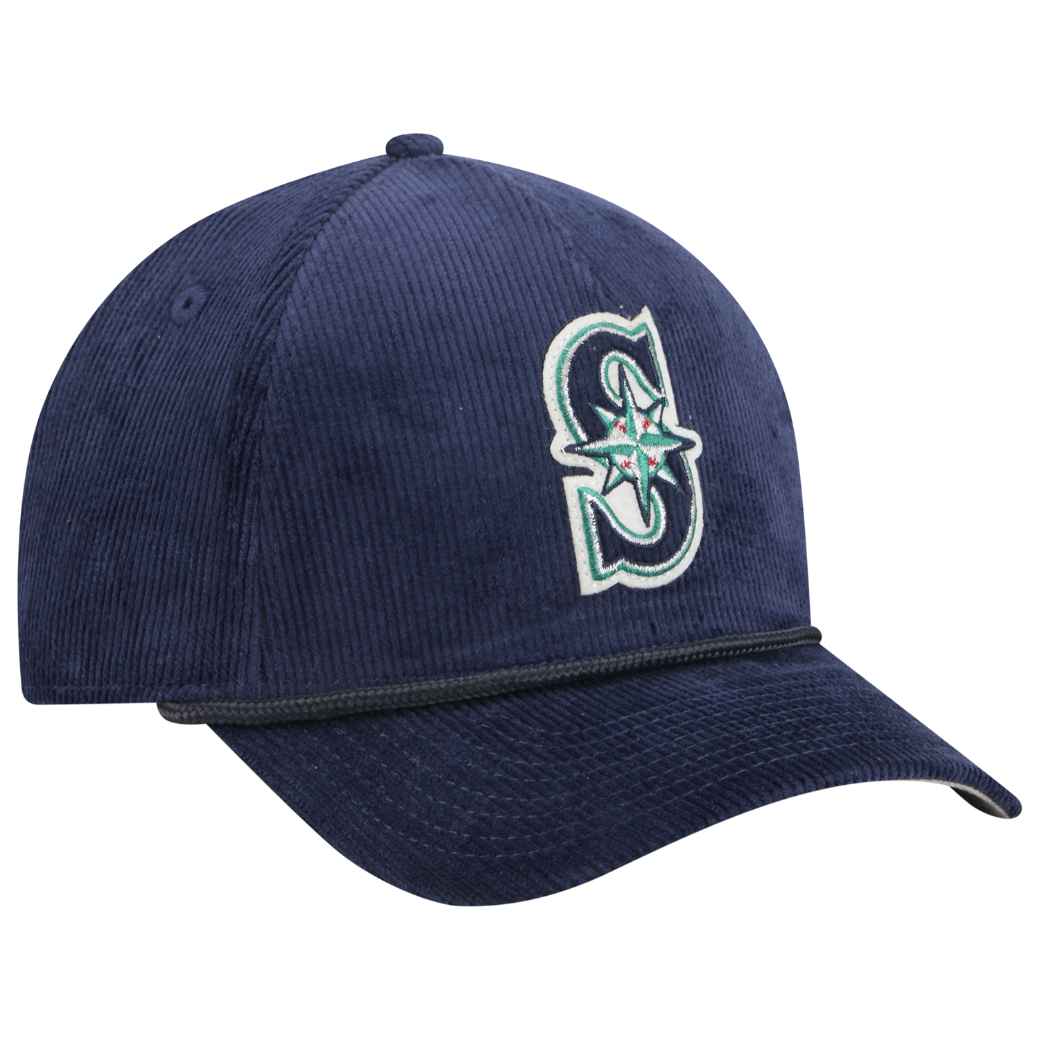 New Era Mariners 9FORTY MC A-Frame Cord Cap - Men's - Navy/Navy