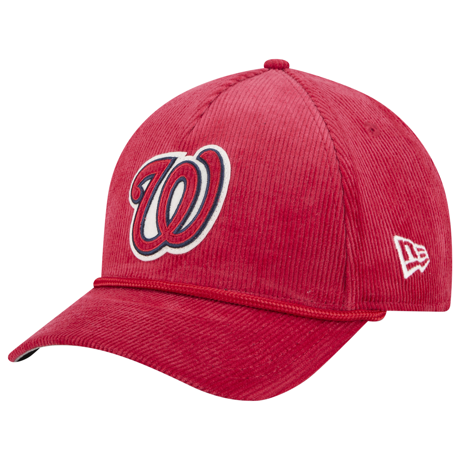 New Era Nationals 9FORTY MC A-Frame Cord Cap - Men's - Red/Red