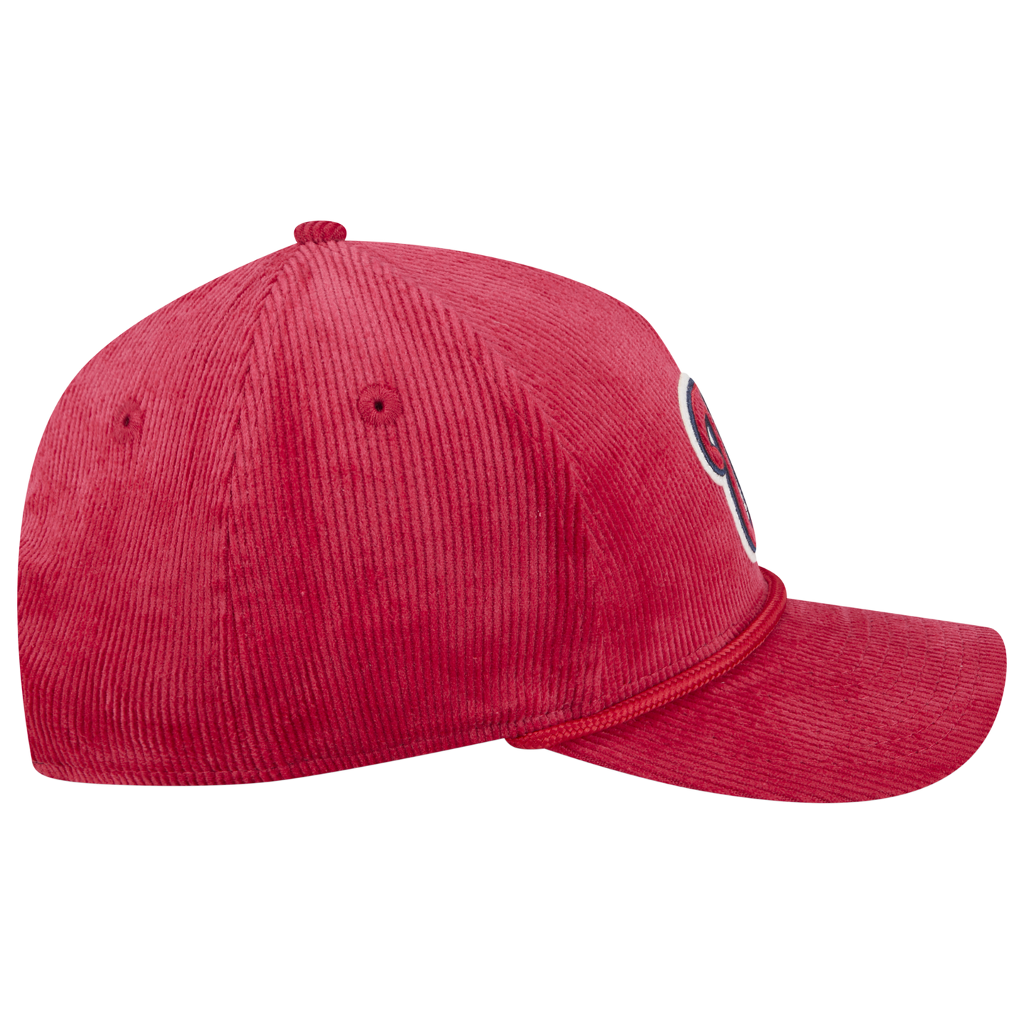 New Era Nationals 9FORTY MC A-Frame Cord Cap - Men's - Red/Red