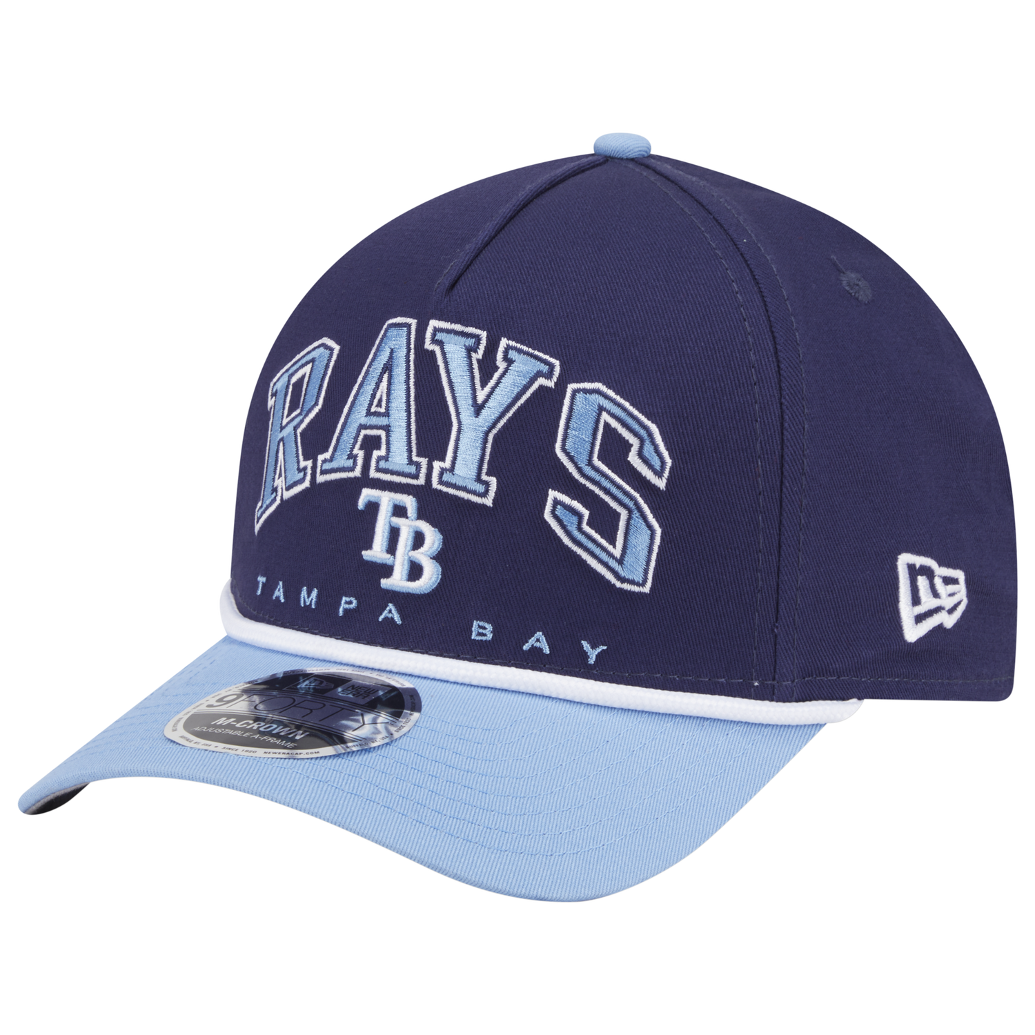 New Era Rays 9FORTY MC A-Frame Arch Cap - Men's - Navy