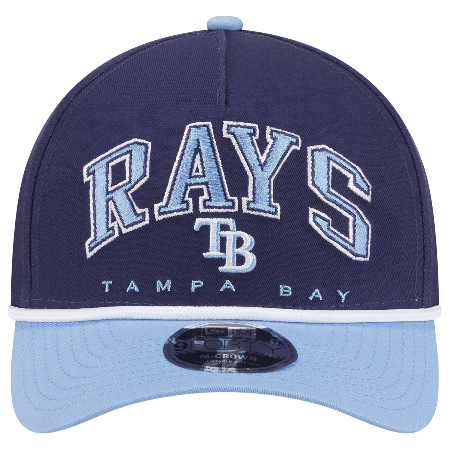 New Era Rays 9FORTY MC A-Frame Arch Cap - Men's - Navy