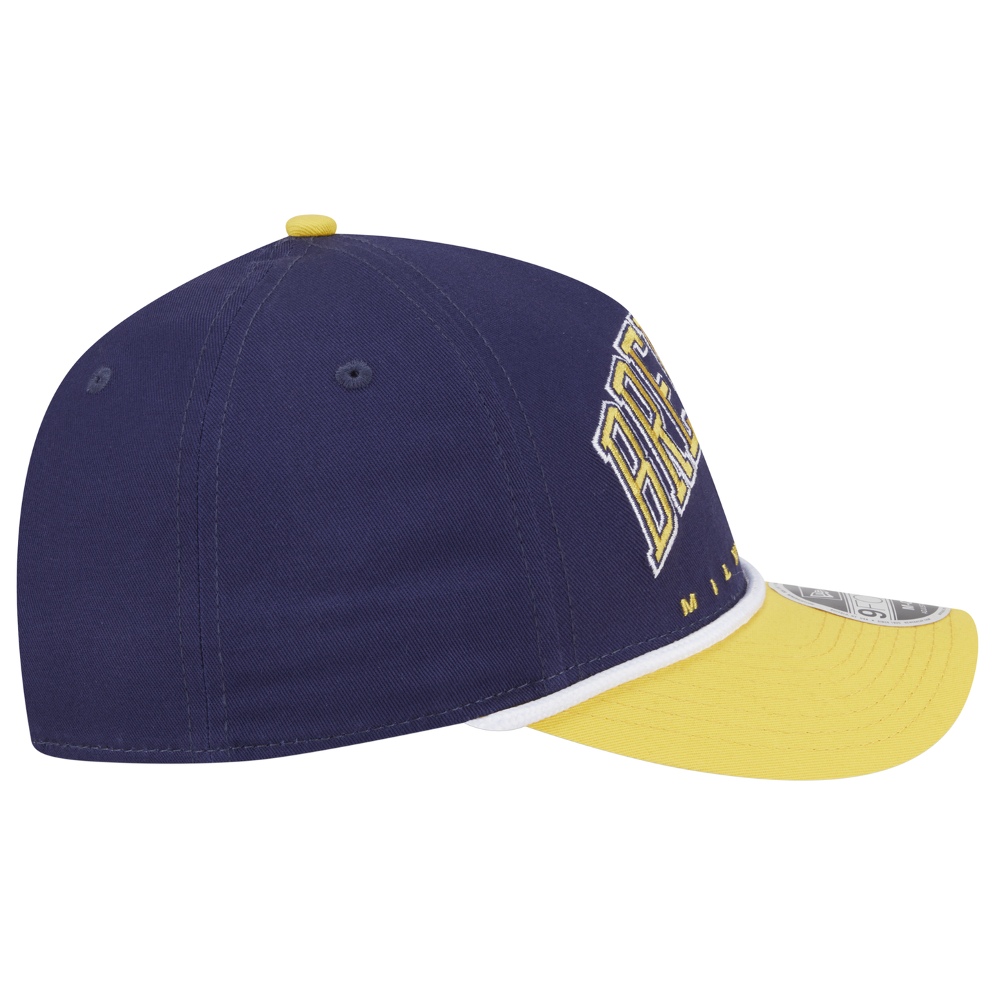 New Era Brewers 9FORTY MC A-Frame Arch Cap - Men's - Navy