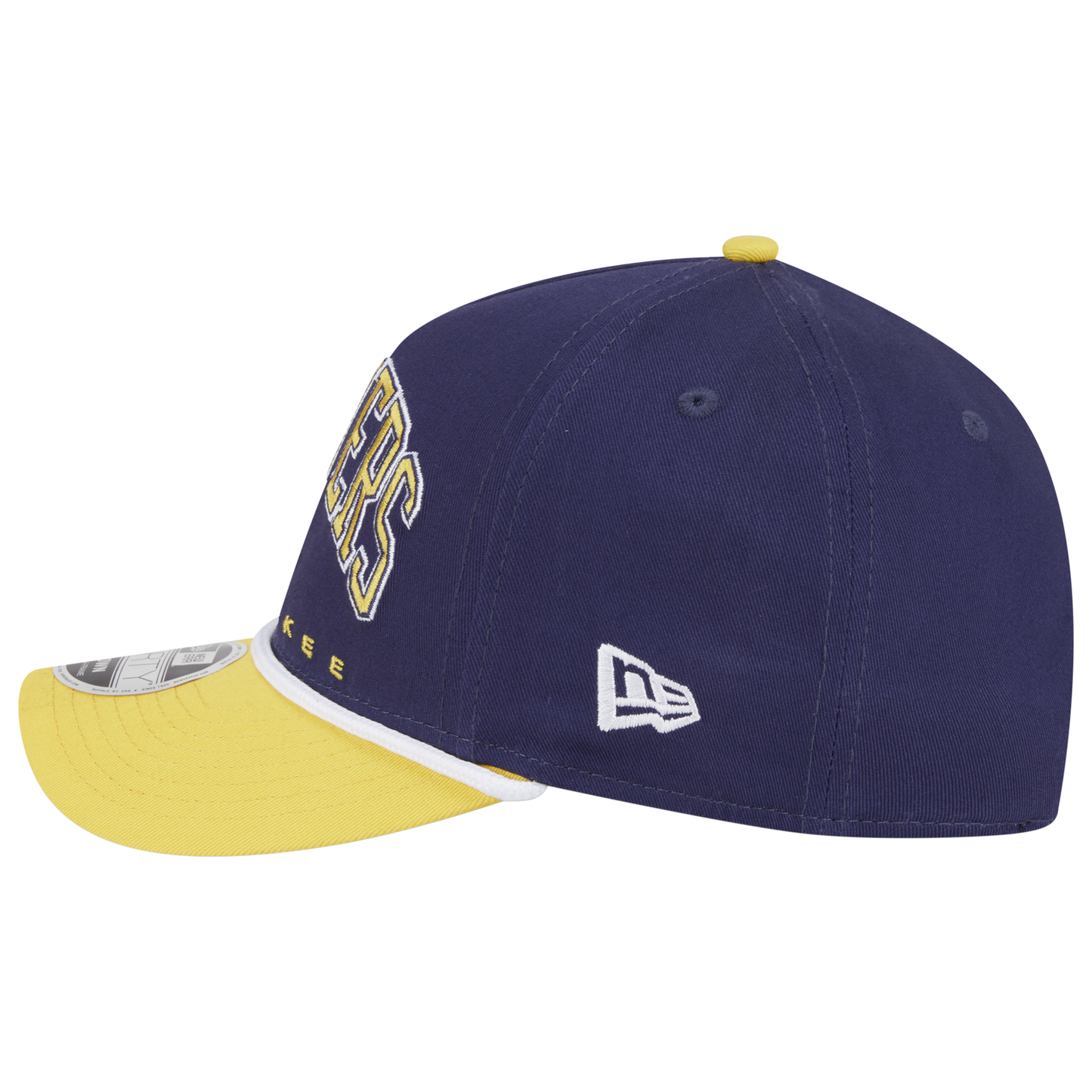 New Era Brewers 9FORTY MC A-Frame Arch Cap - Men's - Navy
