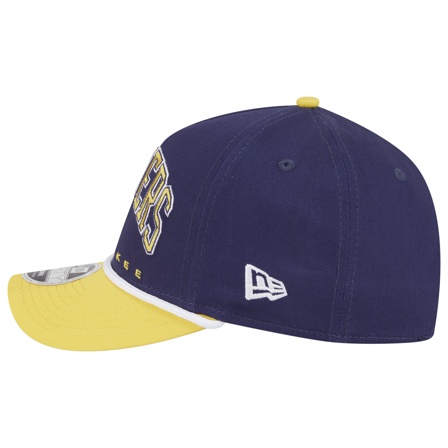 New Era Brewers 9FORTY MC A-Frame Arch Cap - Men's - Navy