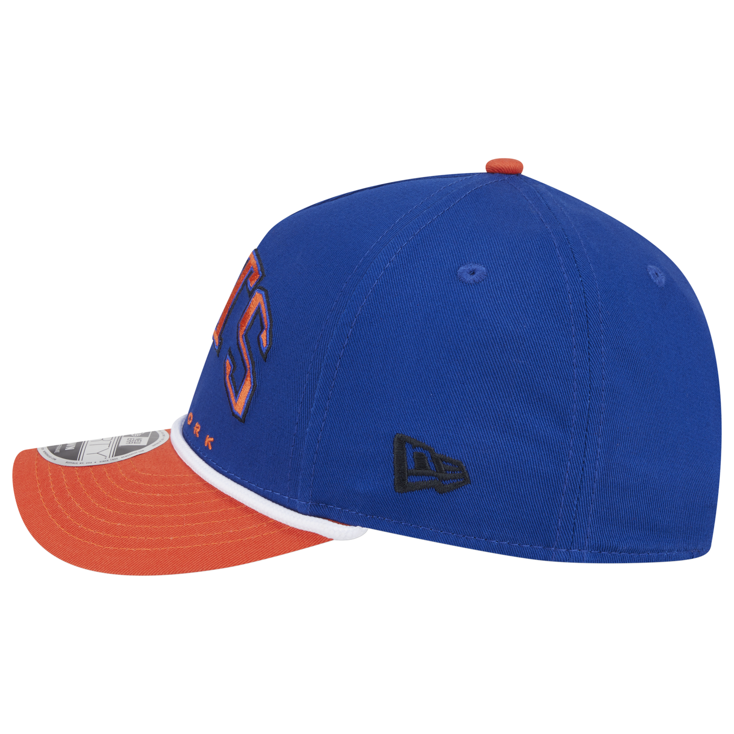 New Era Mets 9FORTY MC A-Frame Arch Cap - Men's - Blue