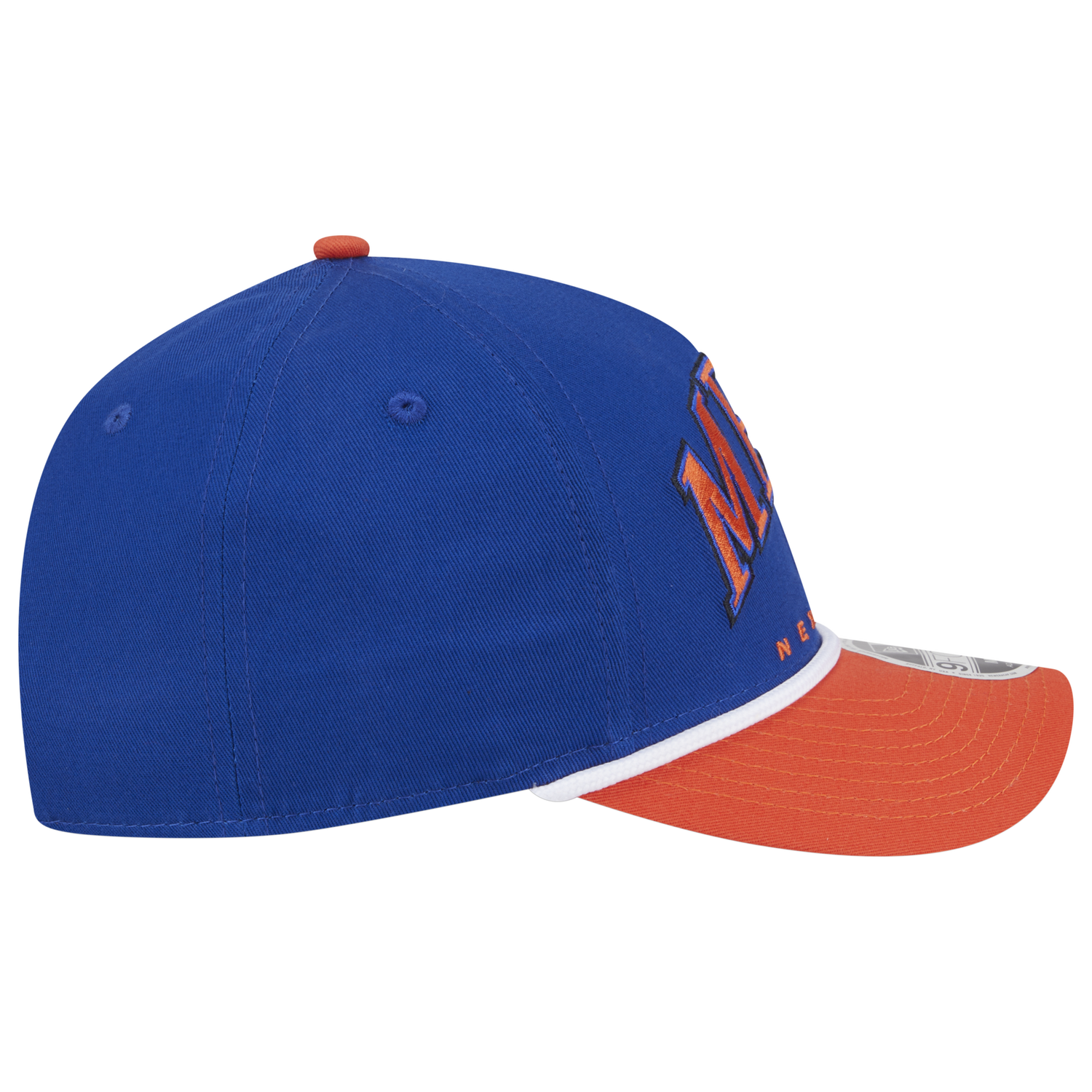 New Era Mets 9FORTY MC A-Frame Arch Cap - Men's - Blue