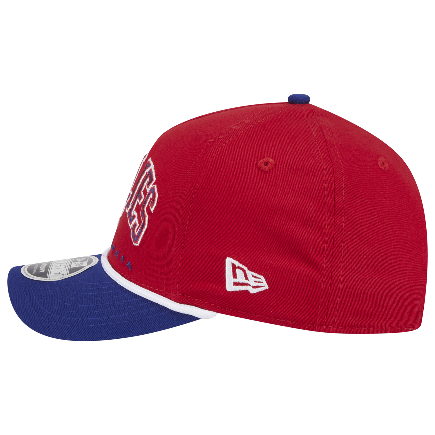 New Era Phillies 9FORTY MC A-Frame Arch Cap - Men's - Red