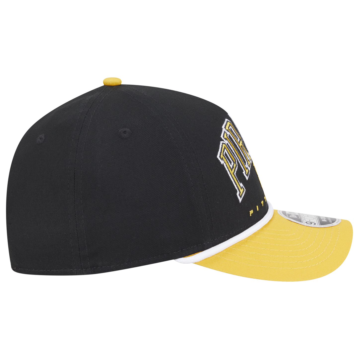 New Era Pirates 9FORTY MC A-Frame Arch Cap - Men's - Black