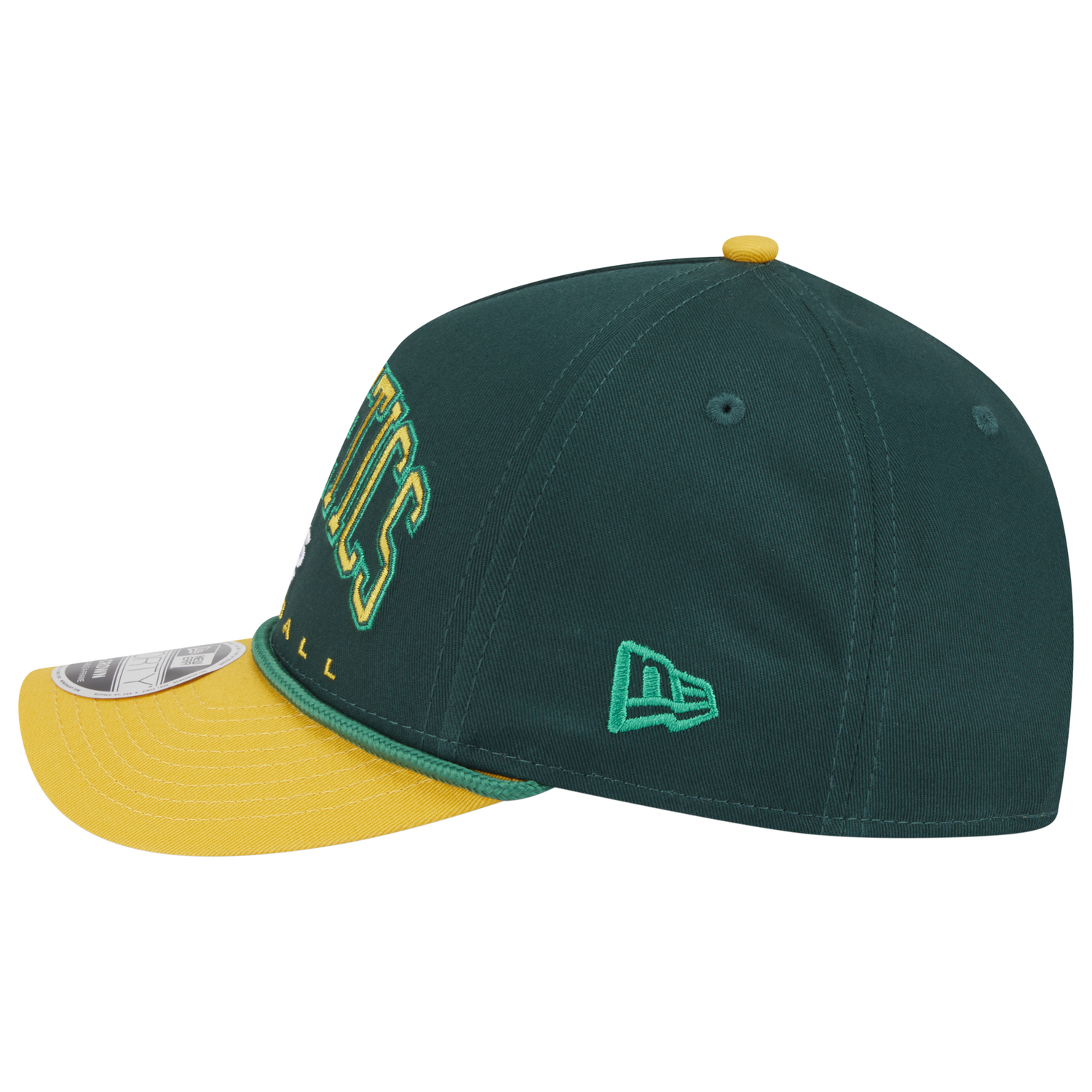 New Era A's 9FORTY MC A-Frame Arch Cap - Men's - Green