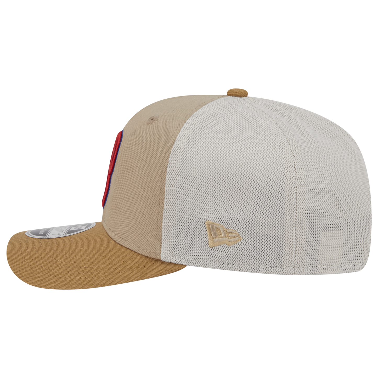 New Era Phillies 9SEVENTY SS 2T Trucker - Men's - Tan/Multi