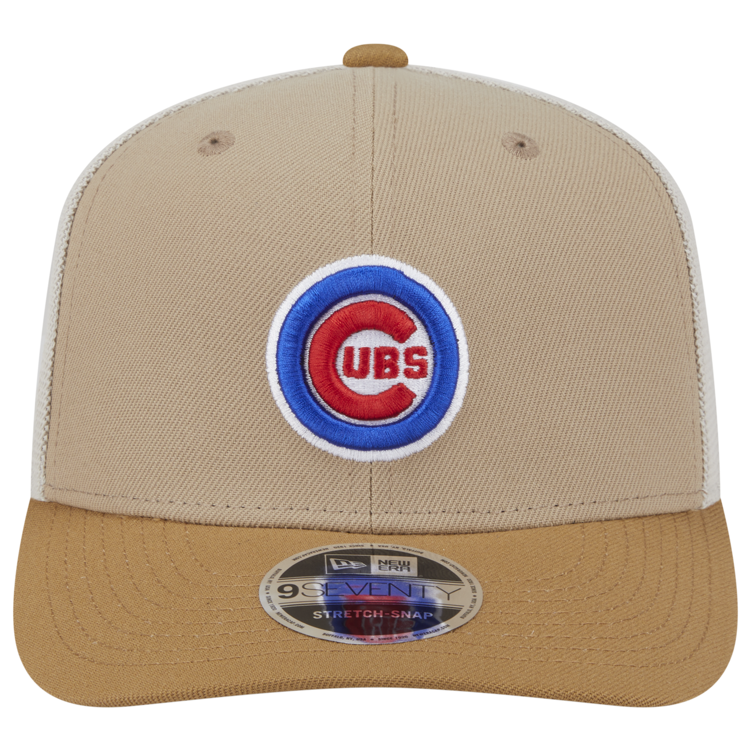 New Era Cubs 9SEVENTY SS 2T Trucker - Men's - Tan/Multi